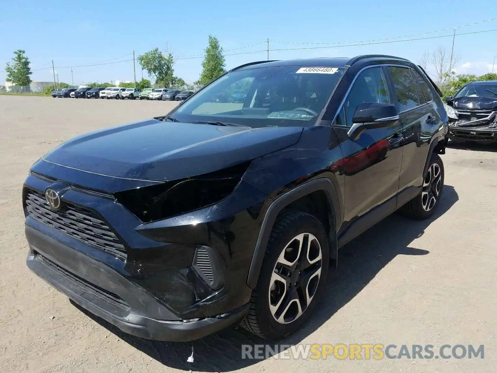 2 Photograph of a damaged car 2T3B1RFV4LC085813 TOYOTA RAV4 2020