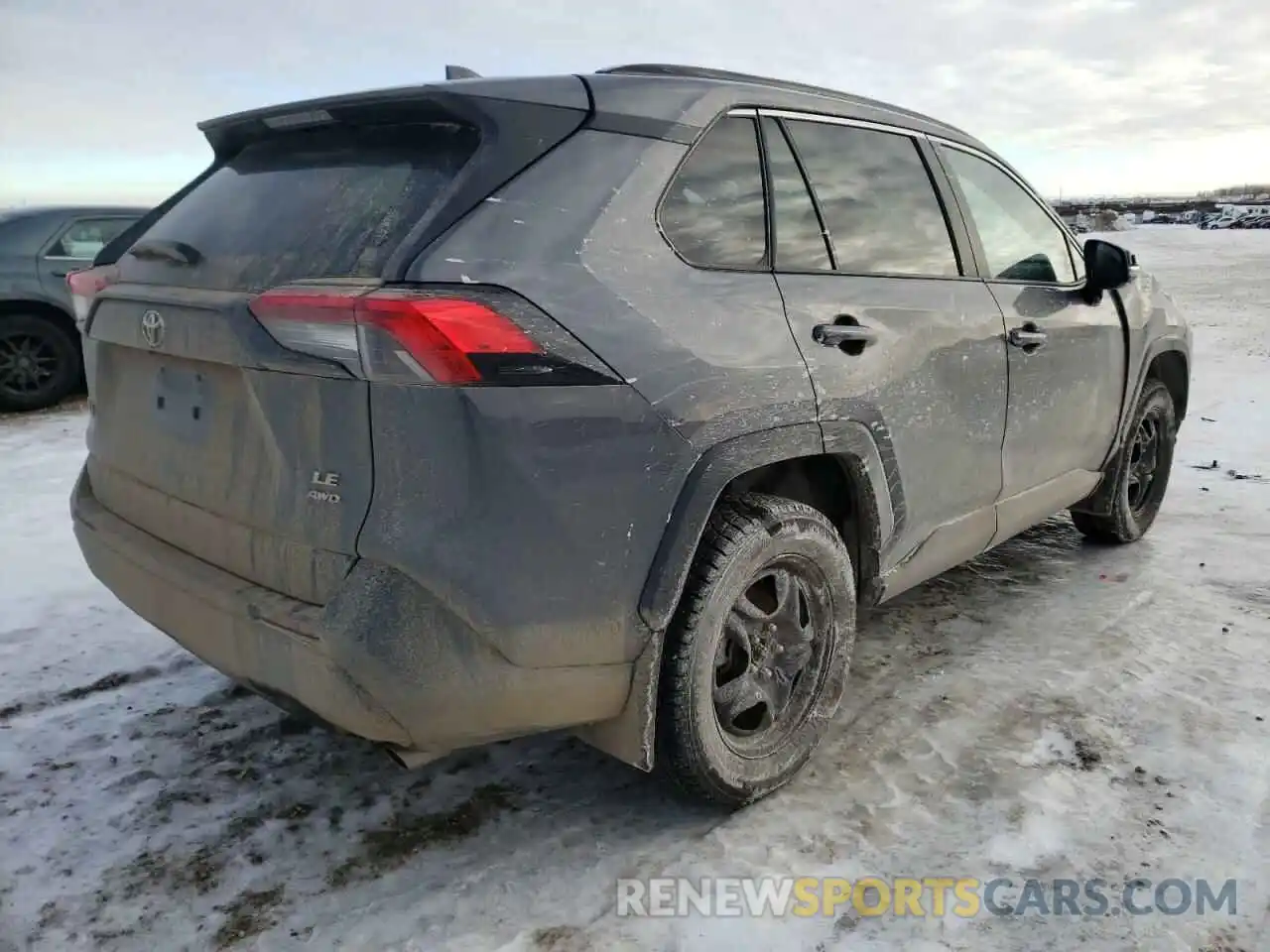 4 Photograph of a damaged car 2T3B1RFV7LC122787 TOYOTA RAV4 2020