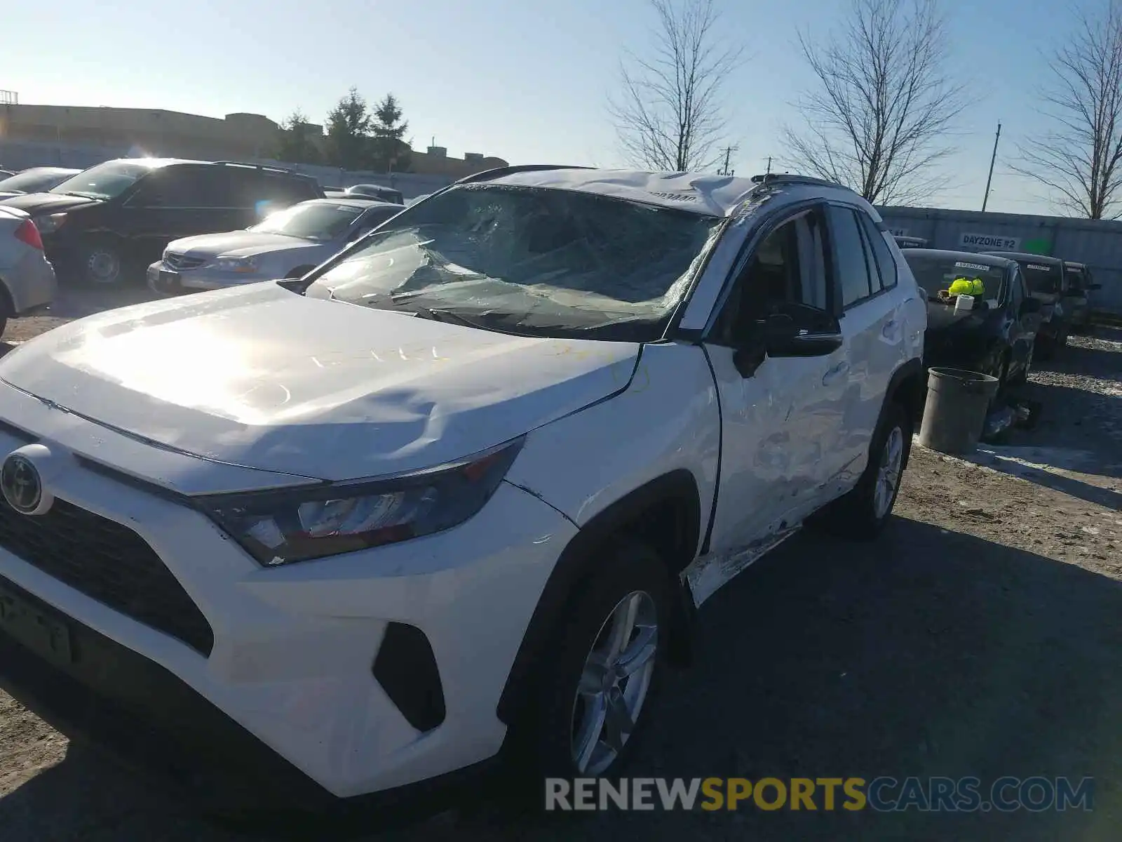 9 Photograph of a damaged car 2T3B1RFV9LW096837 TOYOTA RAV4 2020