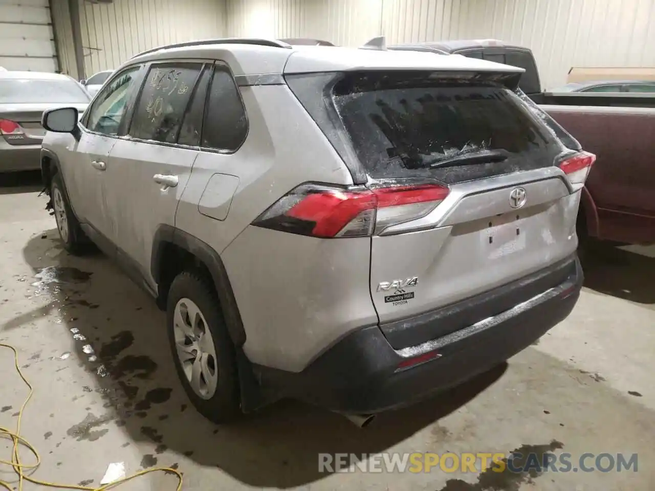 3 Photograph of a damaged car 2T3B1RFVXLC109452 TOYOTA RAV4 2020