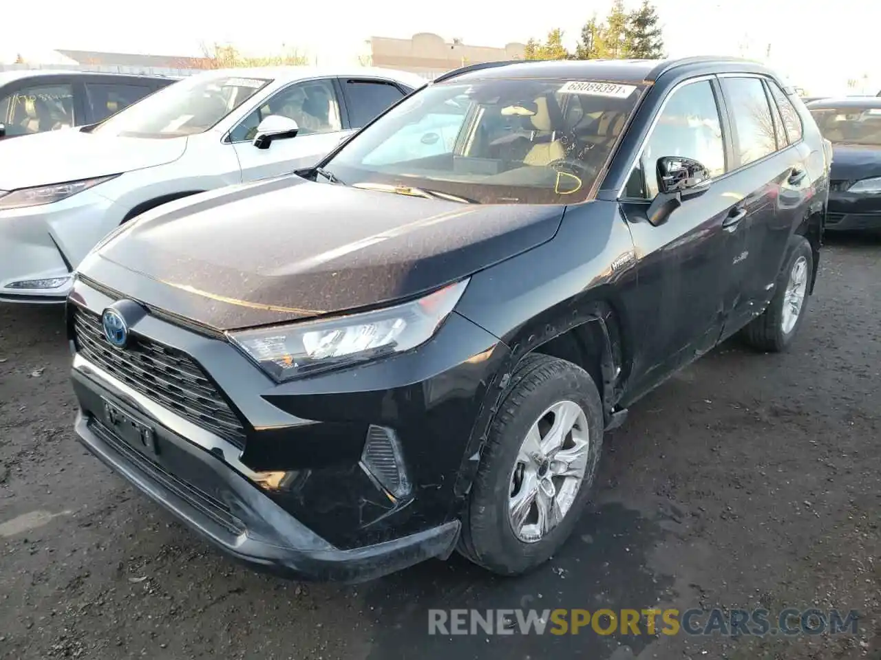 2 Photograph of a damaged car 2T3BWRFV5LW094844 TOYOTA RAV4 2020