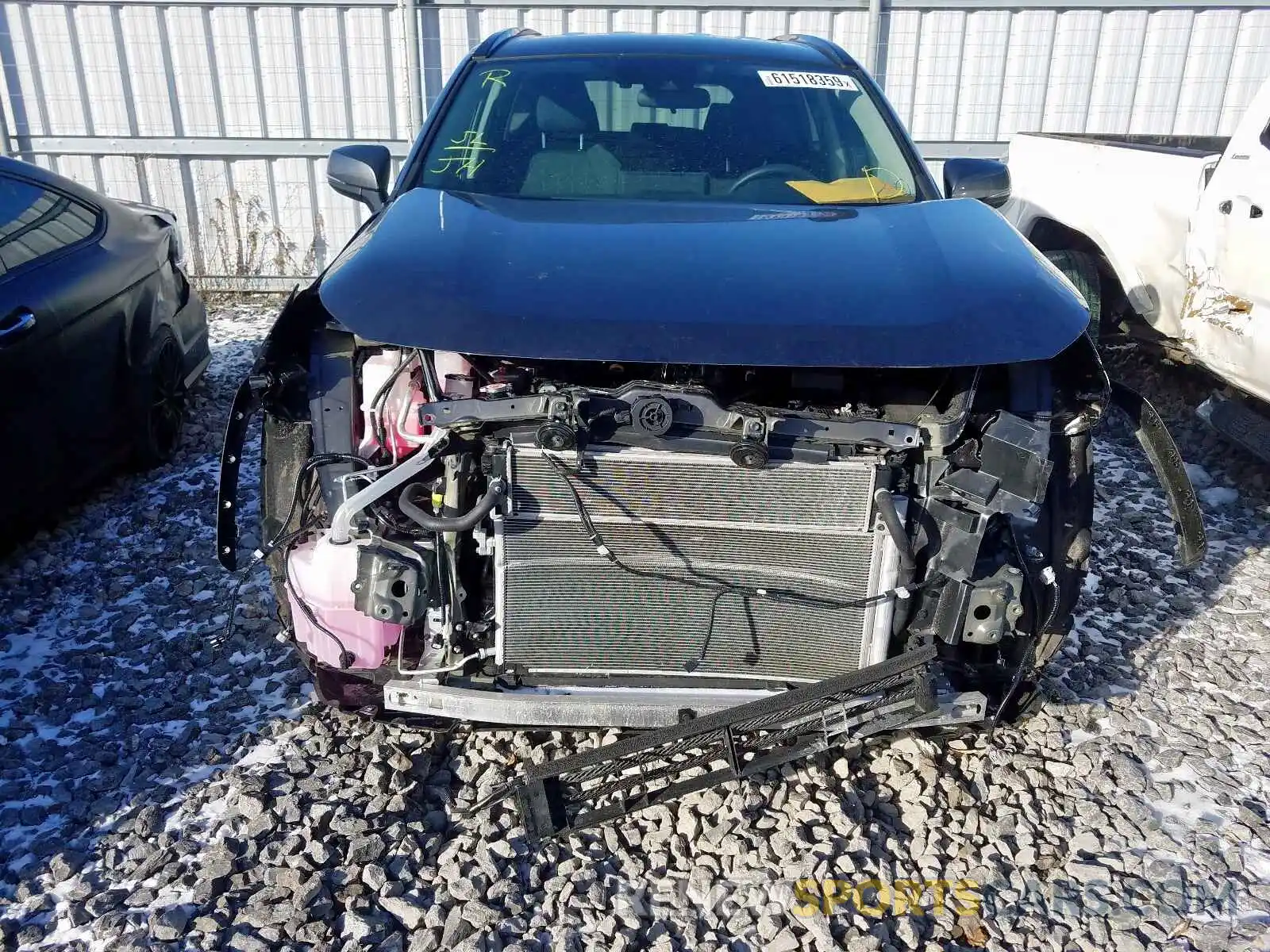 9 Photograph of a damaged car 2T3BWRFV6LW050321 TOYOTA RAV4 2020