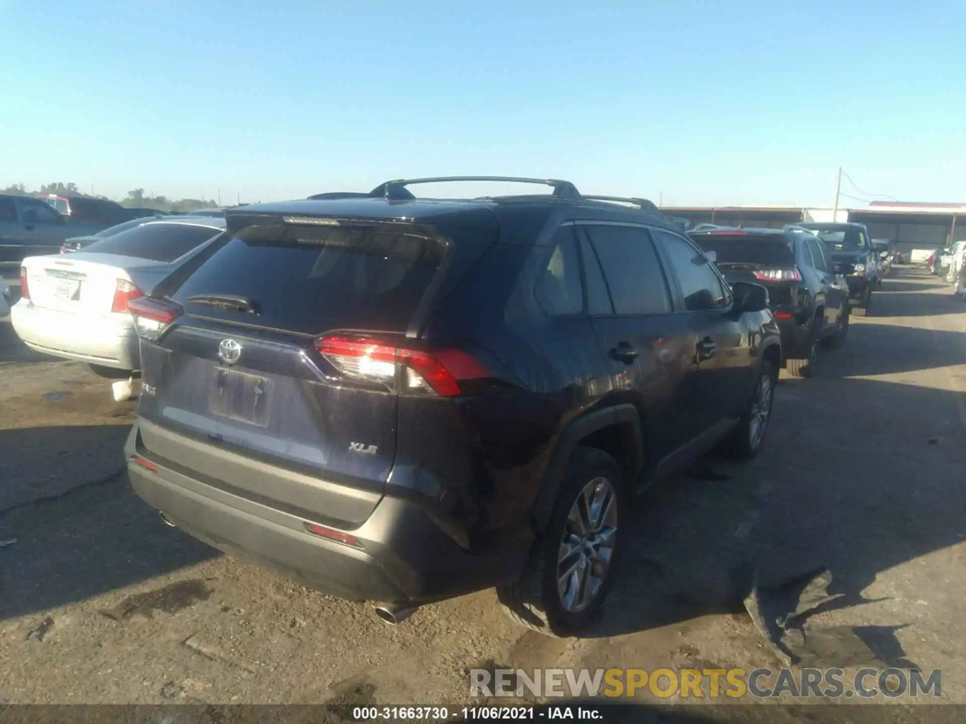 4 Photograph of a damaged car 2T3C1RFV0LC041330 TOYOTA RAV4 2020