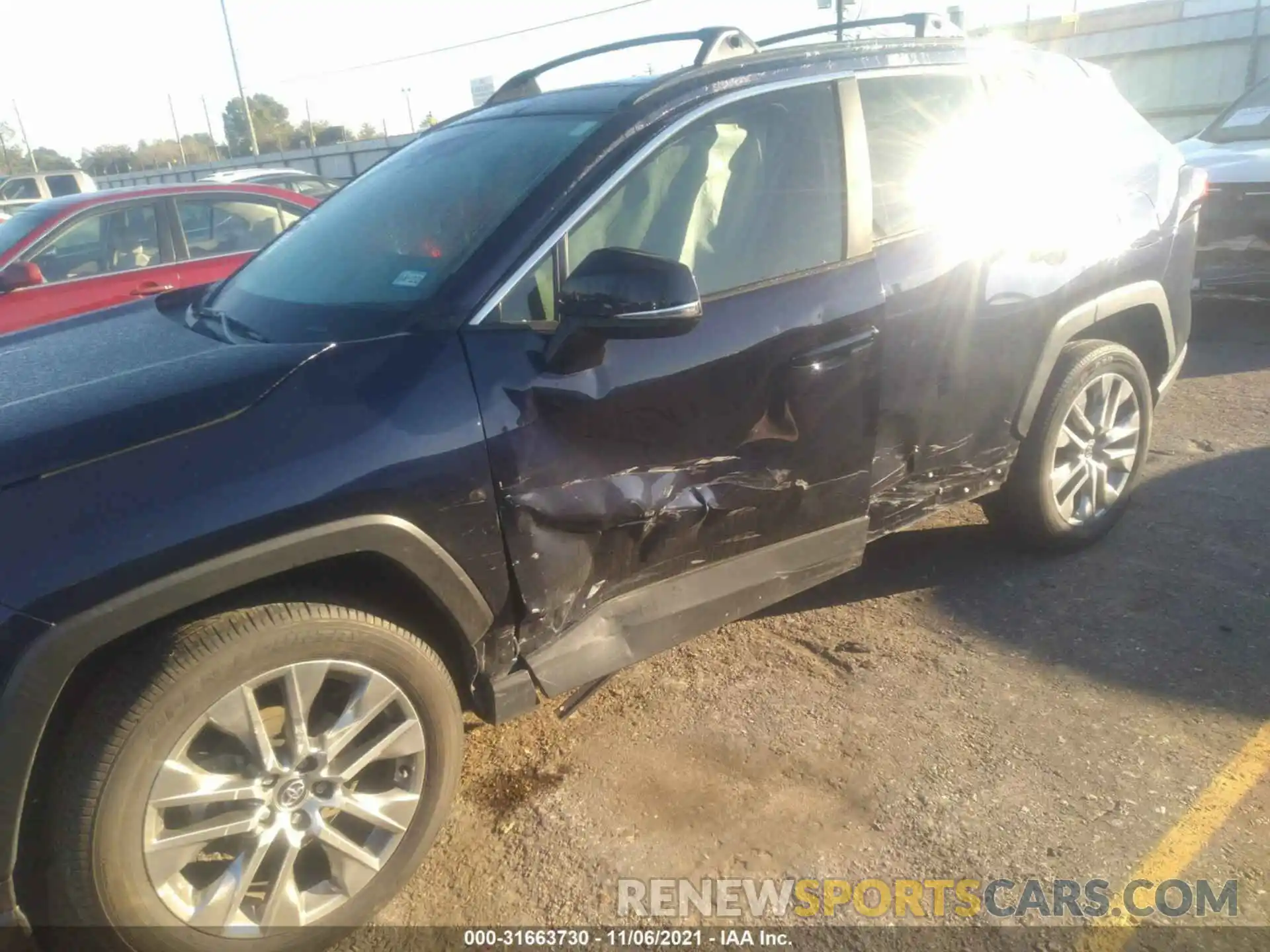 6 Photograph of a damaged car 2T3C1RFV0LC041330 TOYOTA RAV4 2020