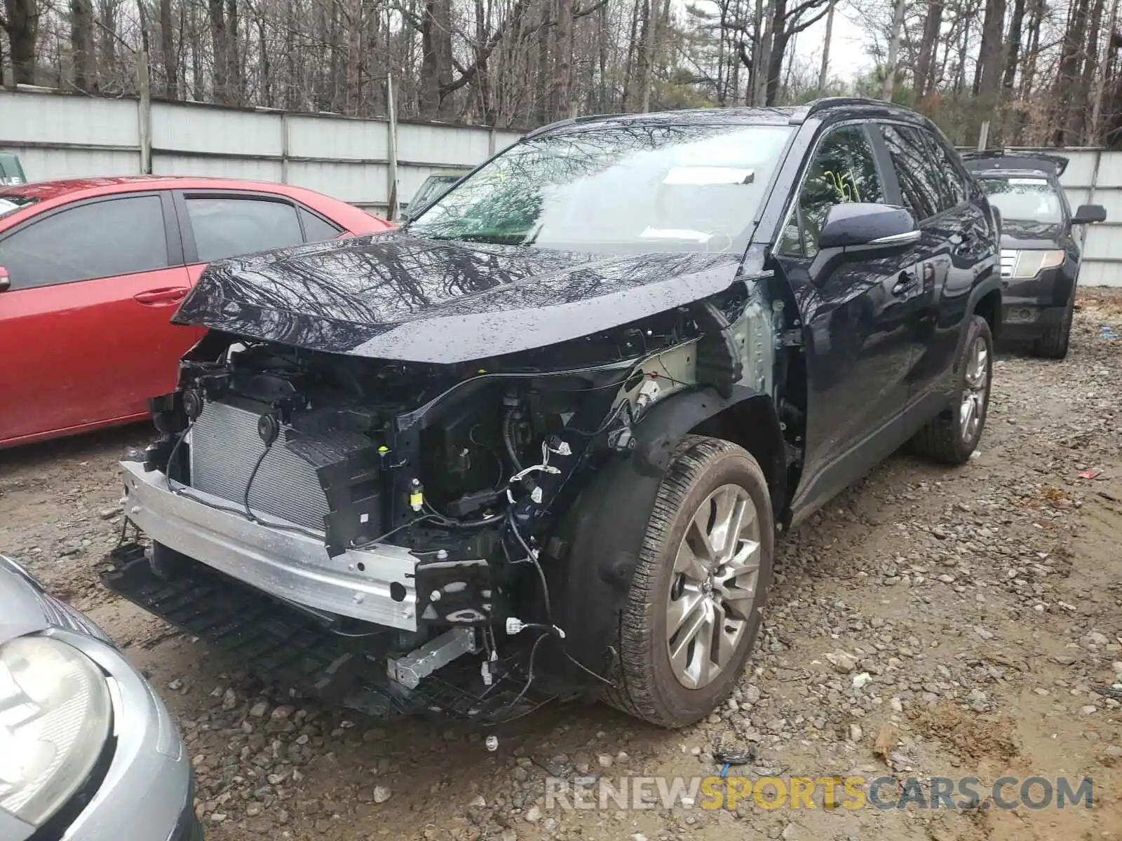 2 Photograph of a damaged car 2T3C1RFV0LC076885 TOYOTA RAV4 2020