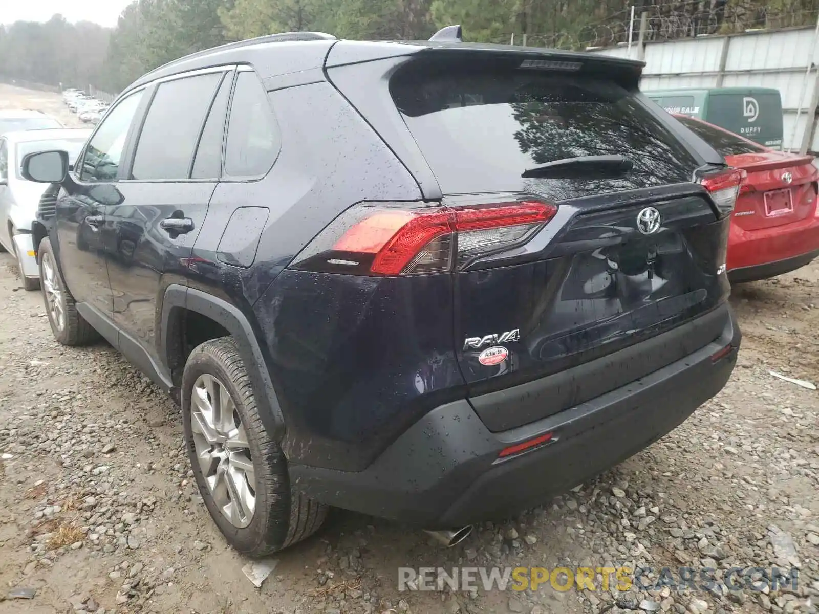 3 Photograph of a damaged car 2T3C1RFV0LC076885 TOYOTA RAV4 2020