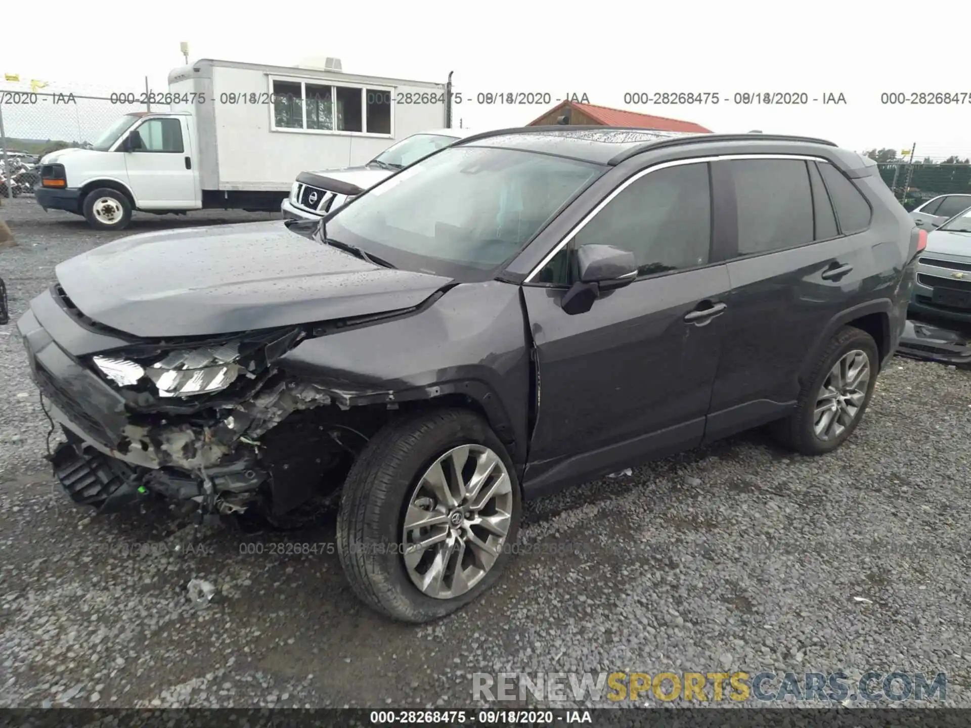 14 Photograph of a damaged car 2T3C1RFV0LW086427 TOYOTA RAV4 2020