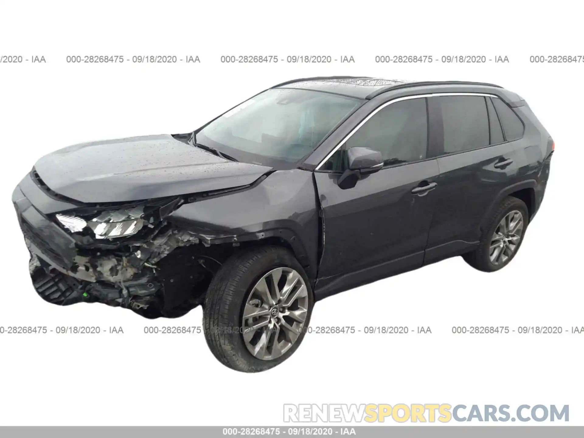 2 Фотография поврежденного автомобиля 2T3C1RFV0LW086427 TOYOTA RAV4 2020