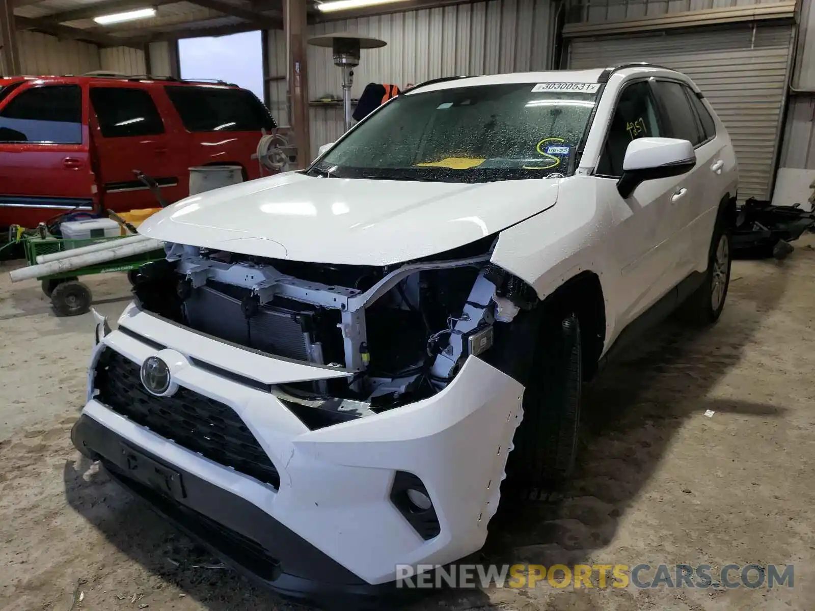 2 Photograph of a damaged car 2T3C1RFV1LW089479 TOYOTA RAV4 2020