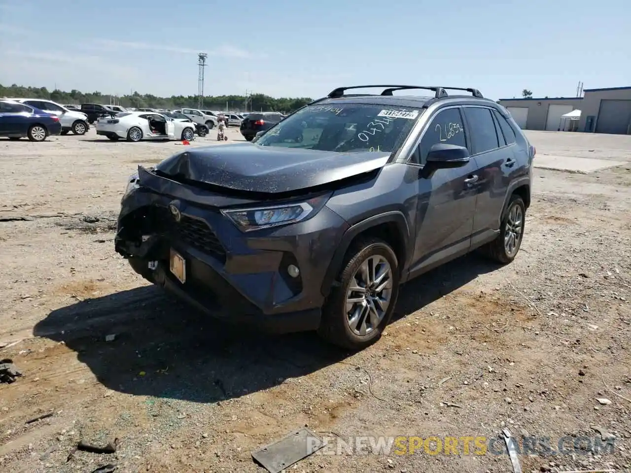 2 Photograph of a damaged car 2T3C1RFV2LC043404 TOYOTA RAV4 2020