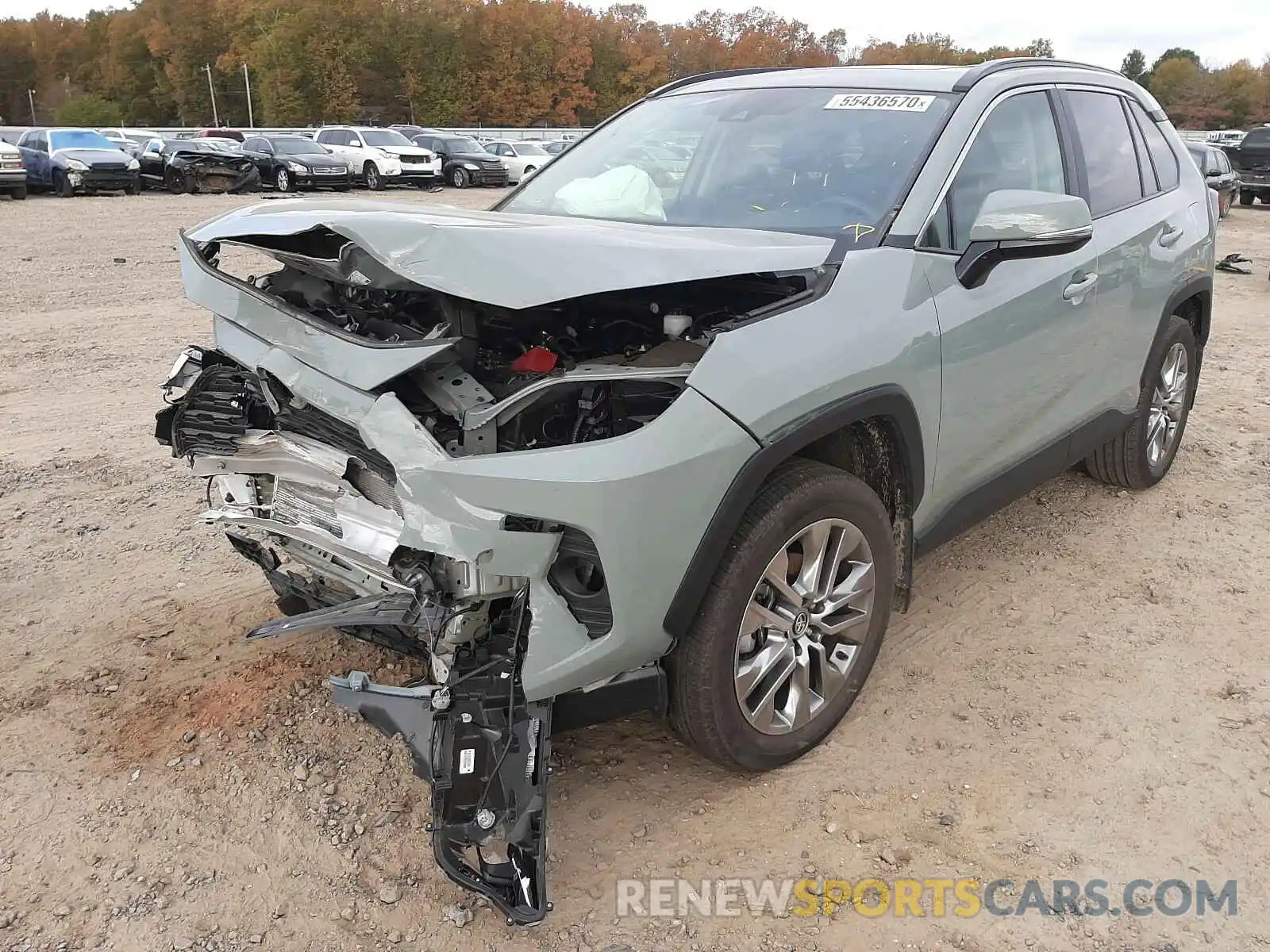 2 Photograph of a damaged car 2T3C1RFV2LW071041 TOYOTA RAV4 2020