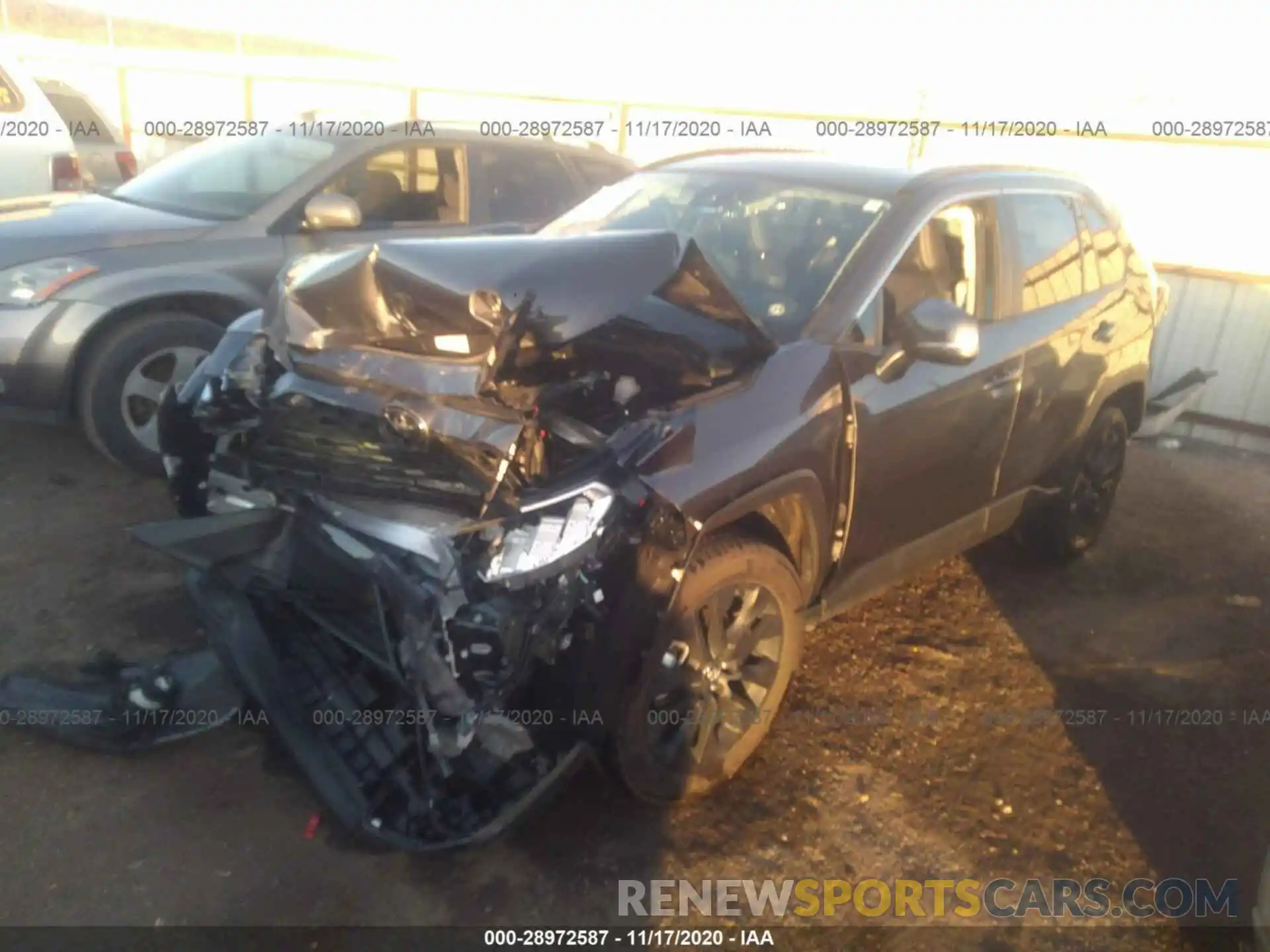 2 Photograph of a damaged car 2T3C1RFV2LW081293 TOYOTA RAV4 2020