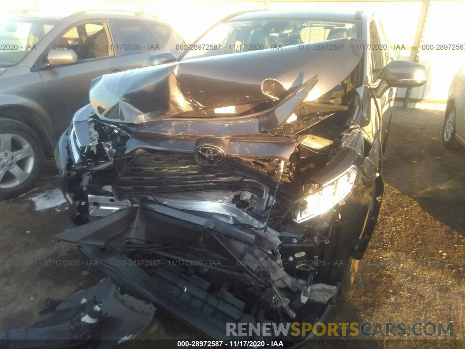 6 Photograph of a damaged car 2T3C1RFV2LW081293 TOYOTA RAV4 2020