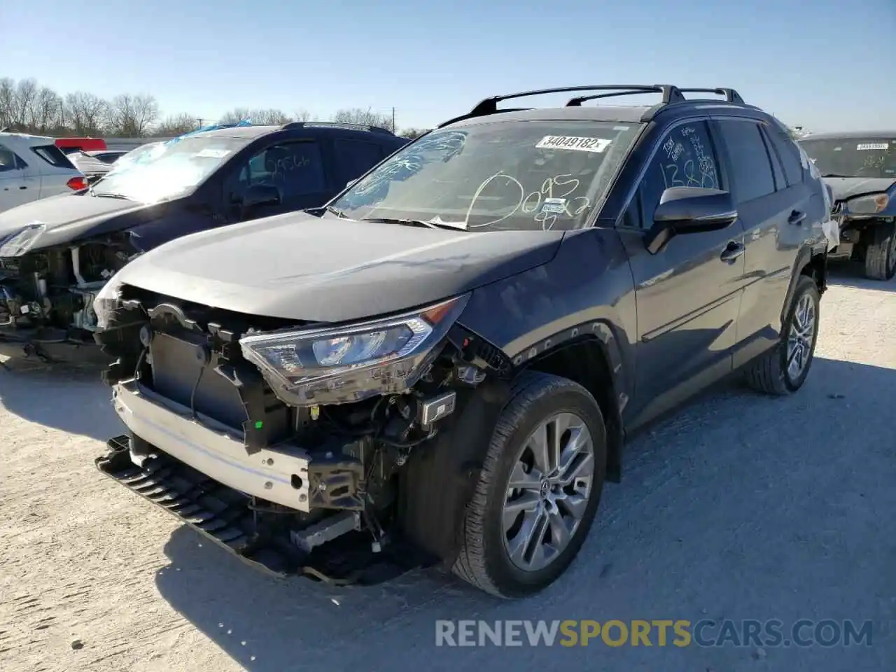 2 Photograph of a damaged car 2T3C1RFV2LW095842 TOYOTA RAV4 2020