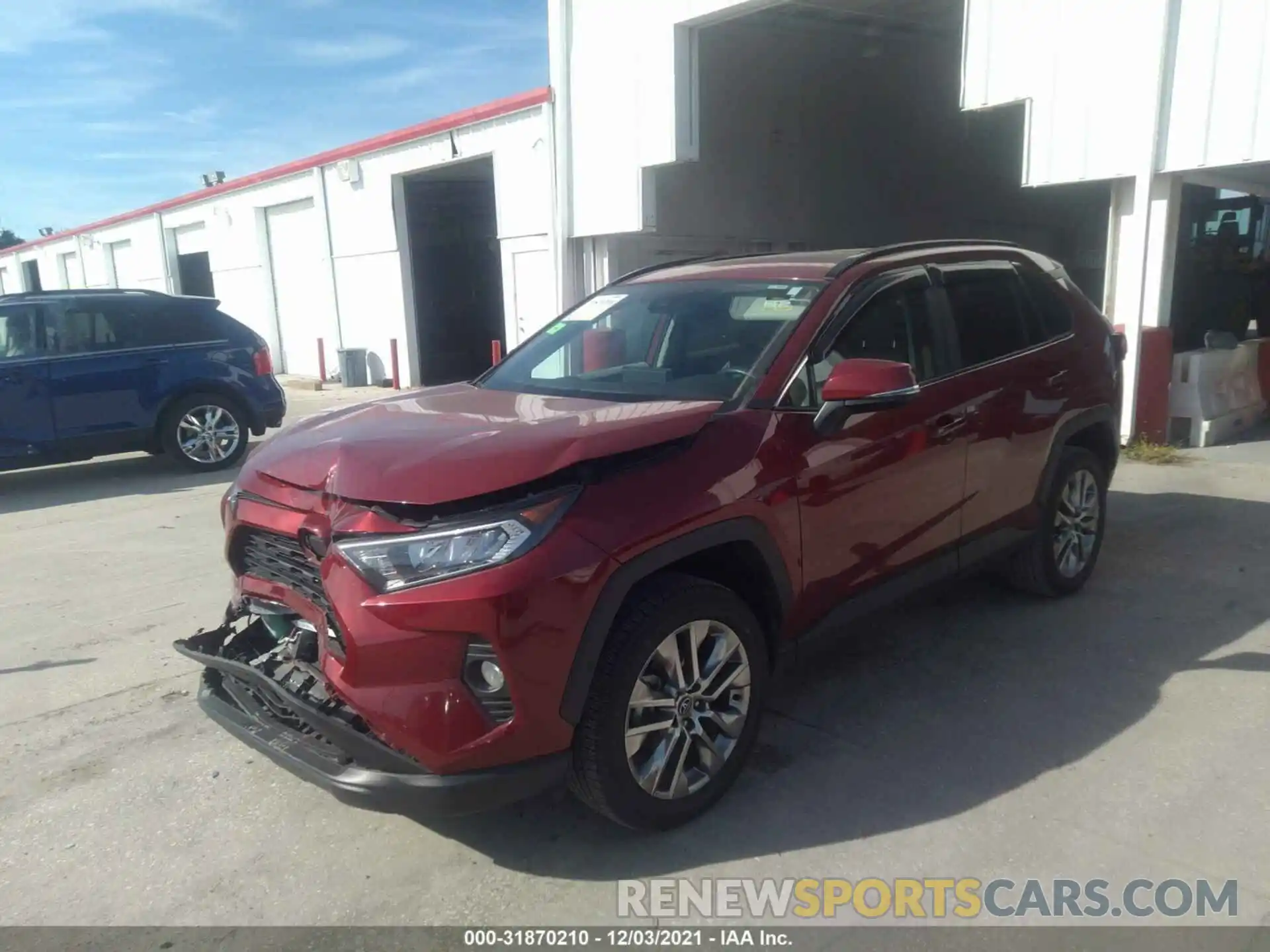 2 Фотография поврежденного автомобиля 2T3C1RFV3LC082678 TOYOTA RAV4 2020