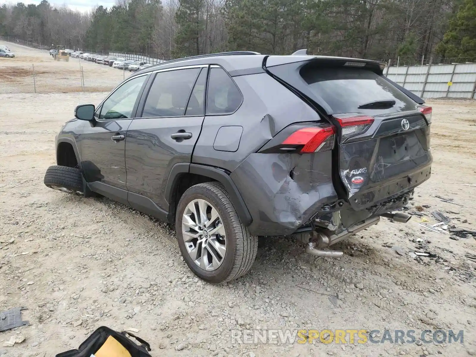 3 Photograph of a damaged car 2T3C1RFV3LC084561 TOYOTA RAV4 2020