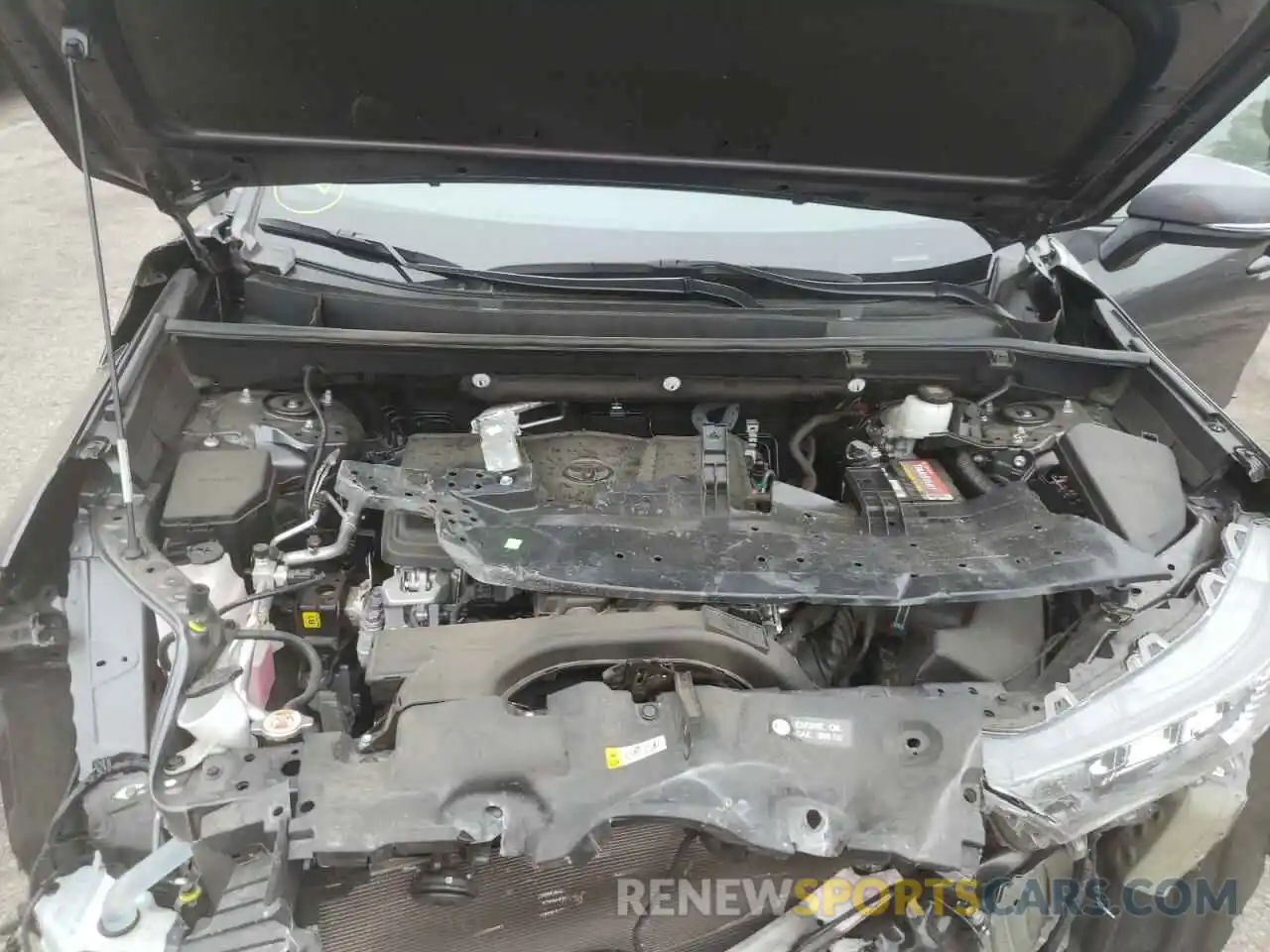 7 Фотография поврежденного автомобиля 2T3C1RFV3LW072988 TOYOTA RAV4 2020