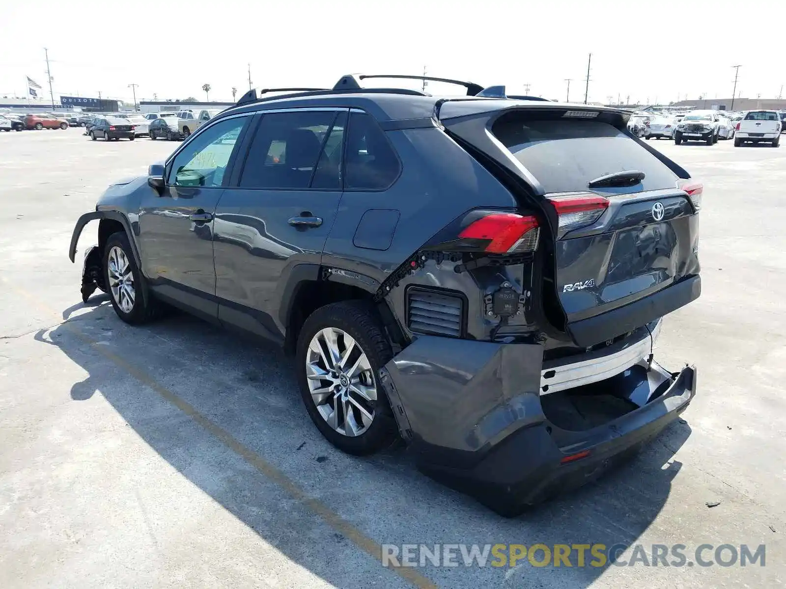 3 Photograph of a damaged car 2T3C1RFV3LW084879 TOYOTA RAV4 2020