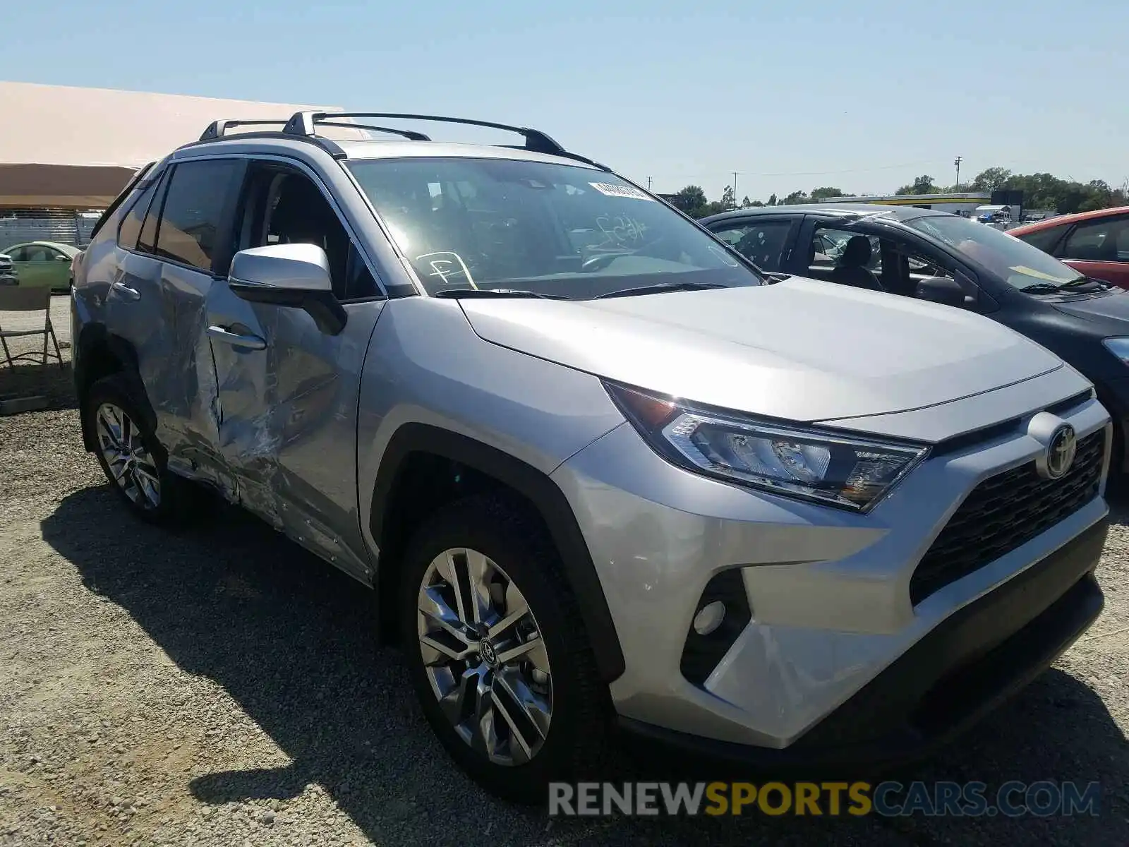 1 Photograph of a damaged car 2T3C1RFV4LC045199 TOYOTA RAV4 2020