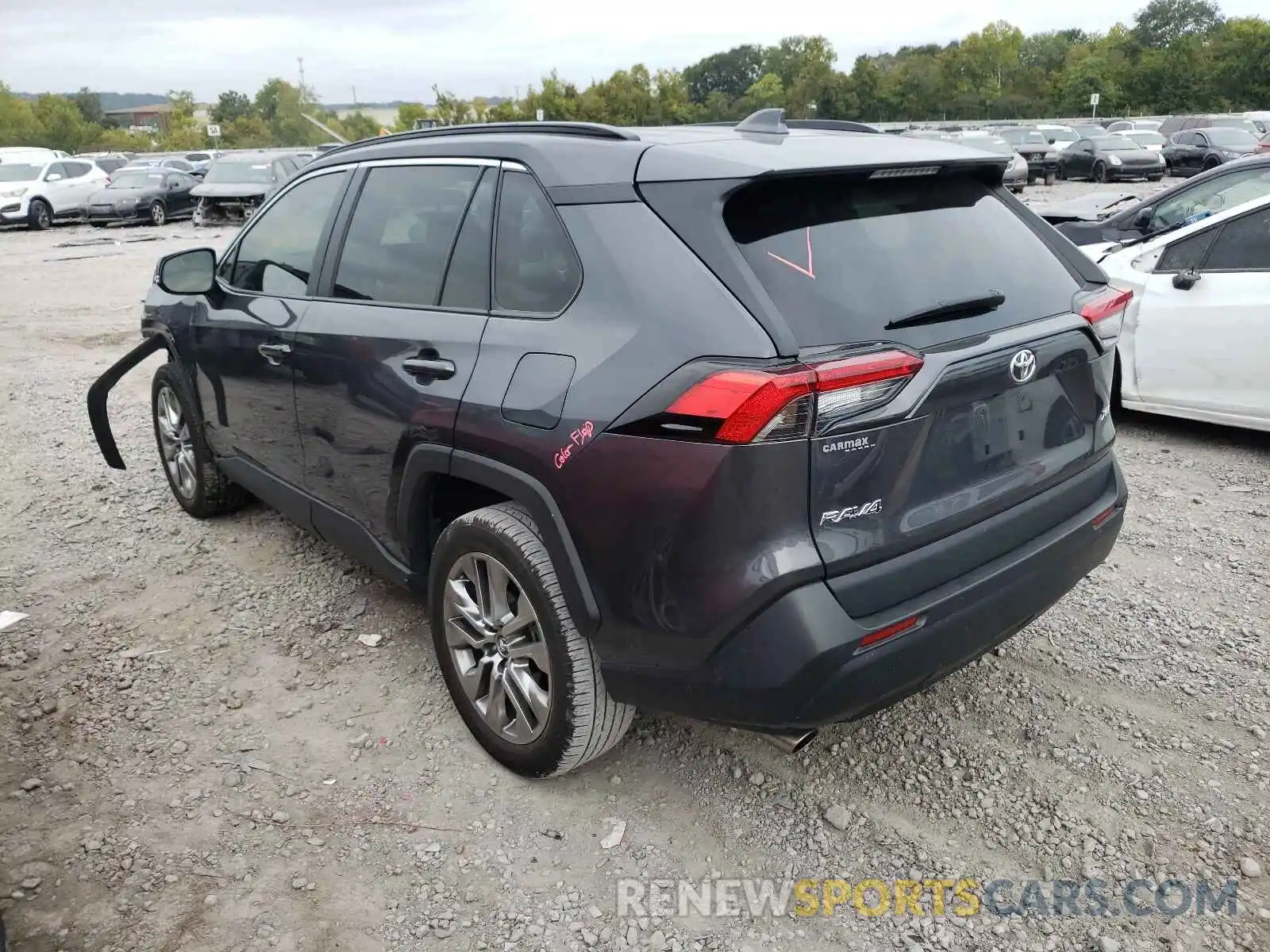 3 Photograph of a damaged car 2T3C1RFV4LW064091 TOYOTA RAV4 2020