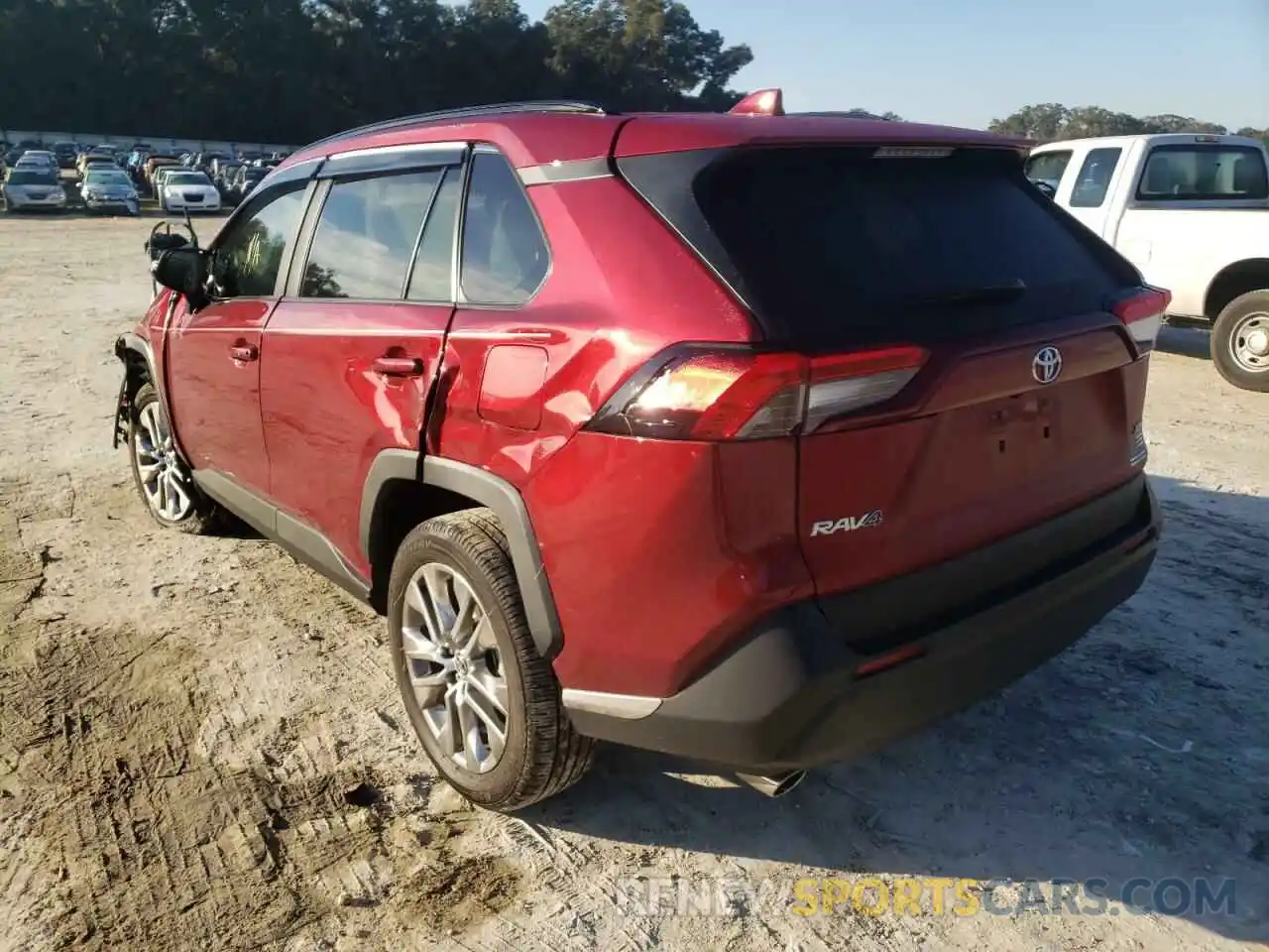 3 Photograph of a damaged car 2T3C1RFV5LC078244 TOYOTA RAV4 2020