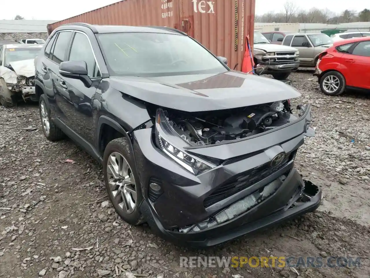 1 Photograph of a damaged car 2T3C1RFV5LW058106 TOYOTA RAV4 2020