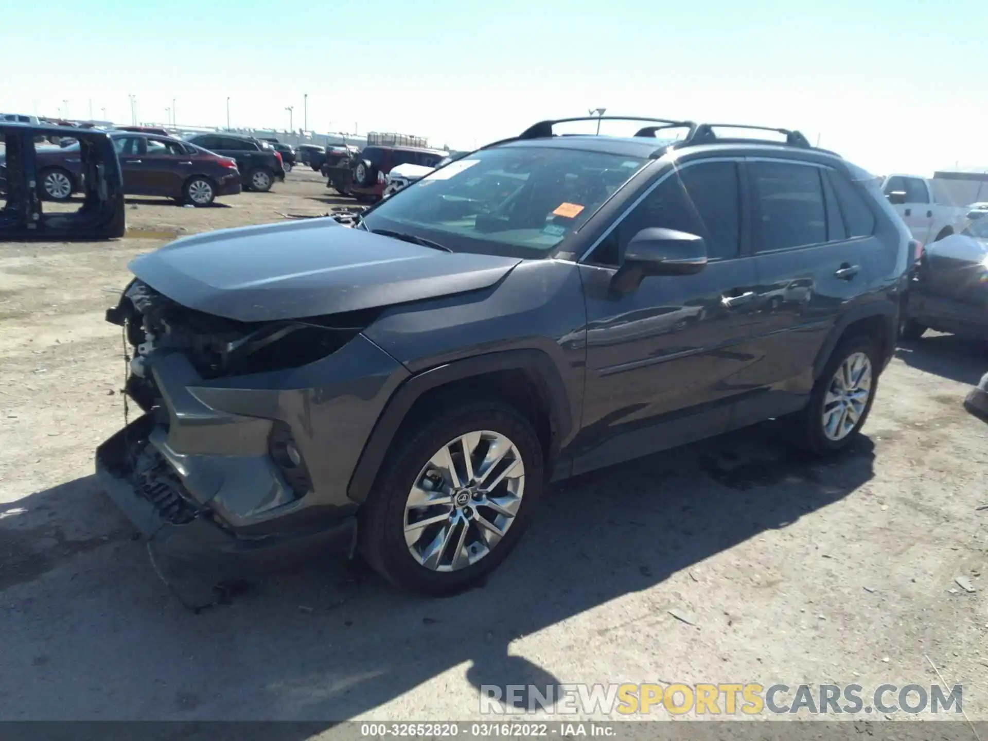 2 Photograph of a damaged car 2T3C1RFV5LW082549 TOYOTA RAV4 2020