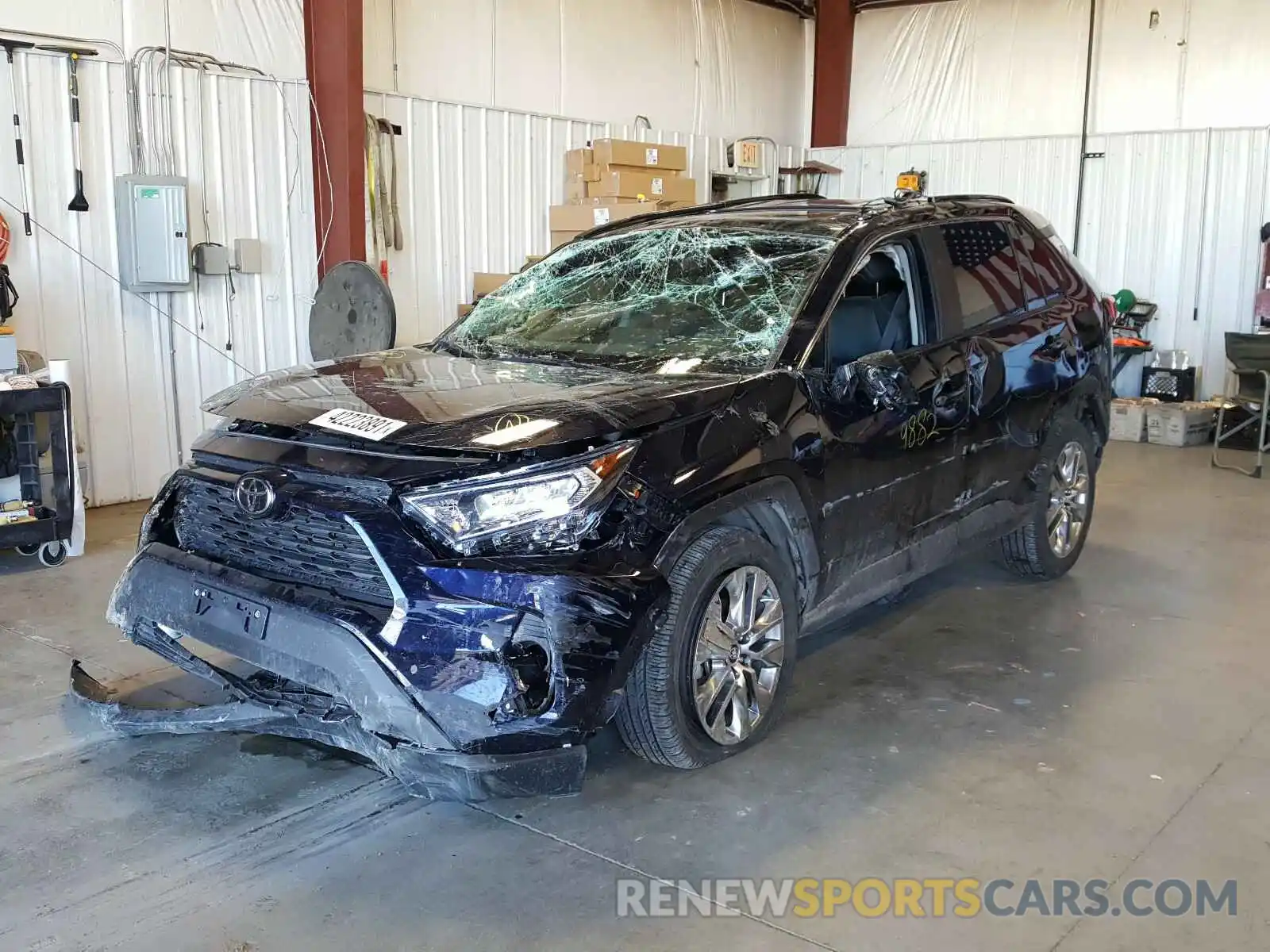 2 Photograph of a damaged car 2T3C1RFV5LW086388 TOYOTA RAV4 2020