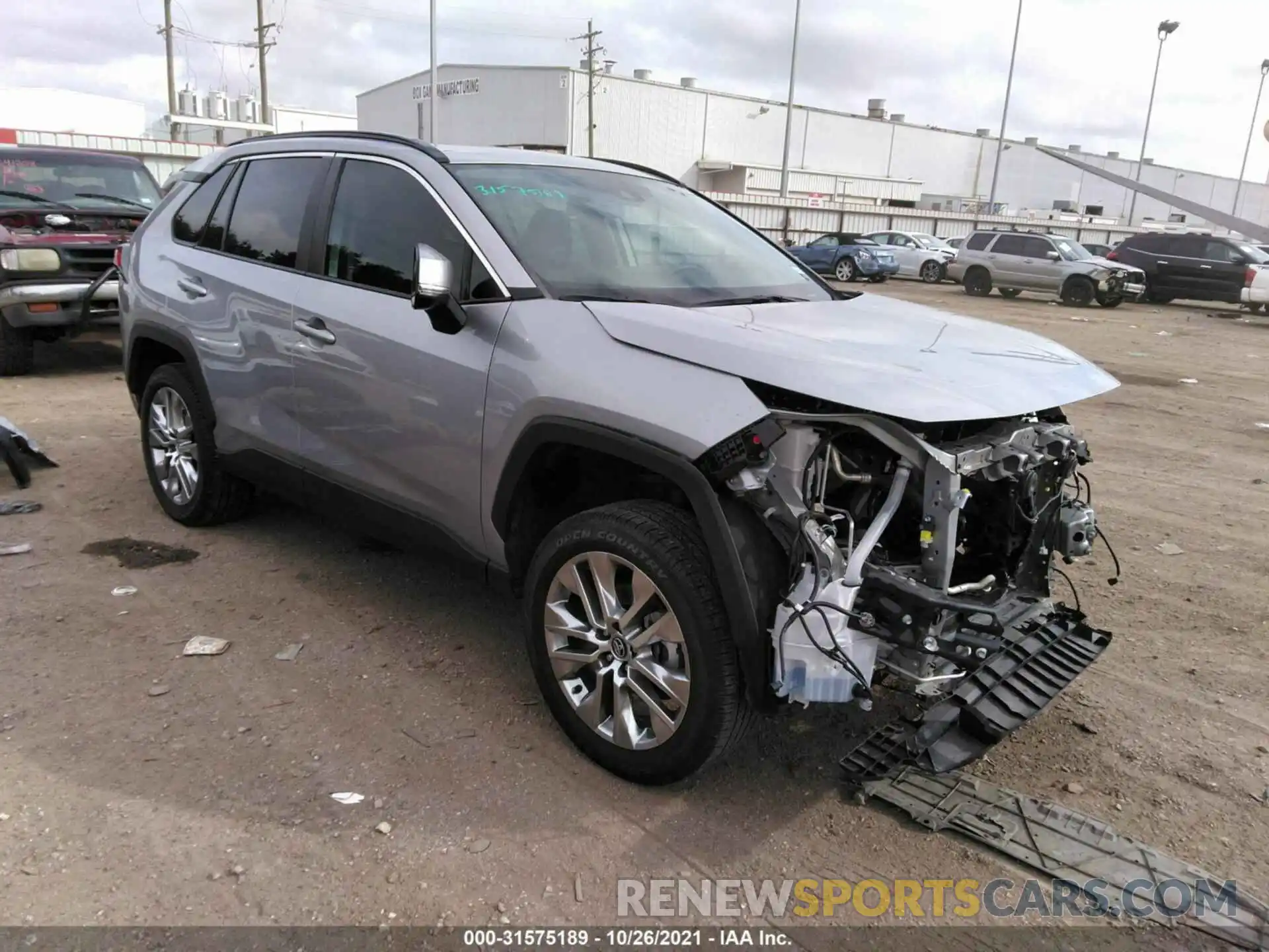 1 Photograph of a damaged car 2T3C1RFV6LW085413 TOYOTA RAV4 2020