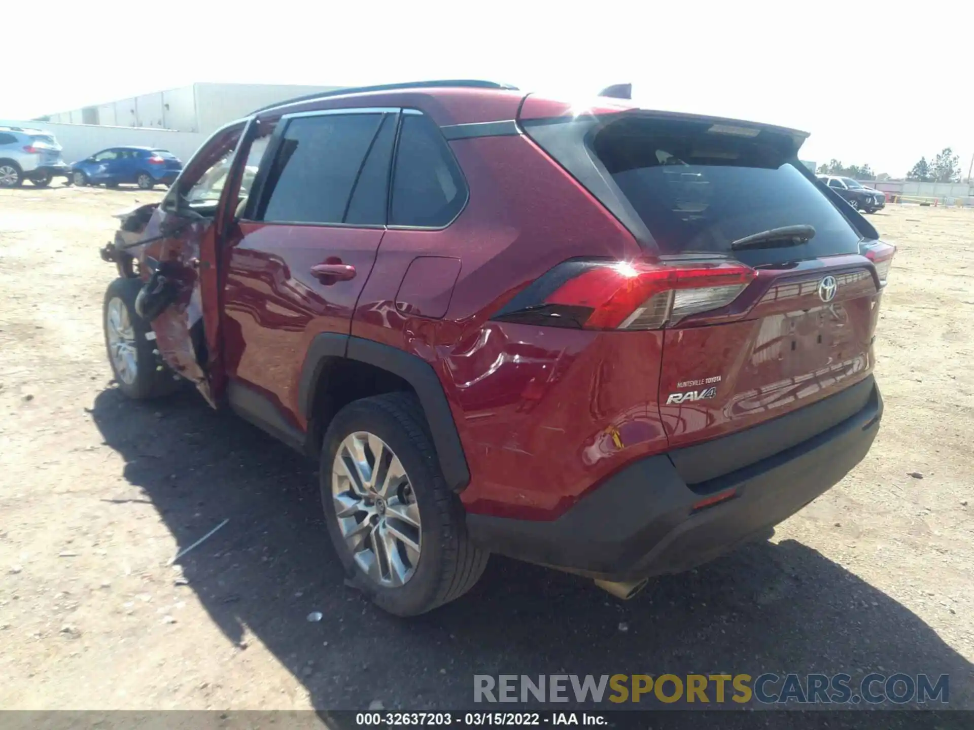 3 Photograph of a damaged car 2T3C1RFV6LW088280 TOYOTA RAV4 2020