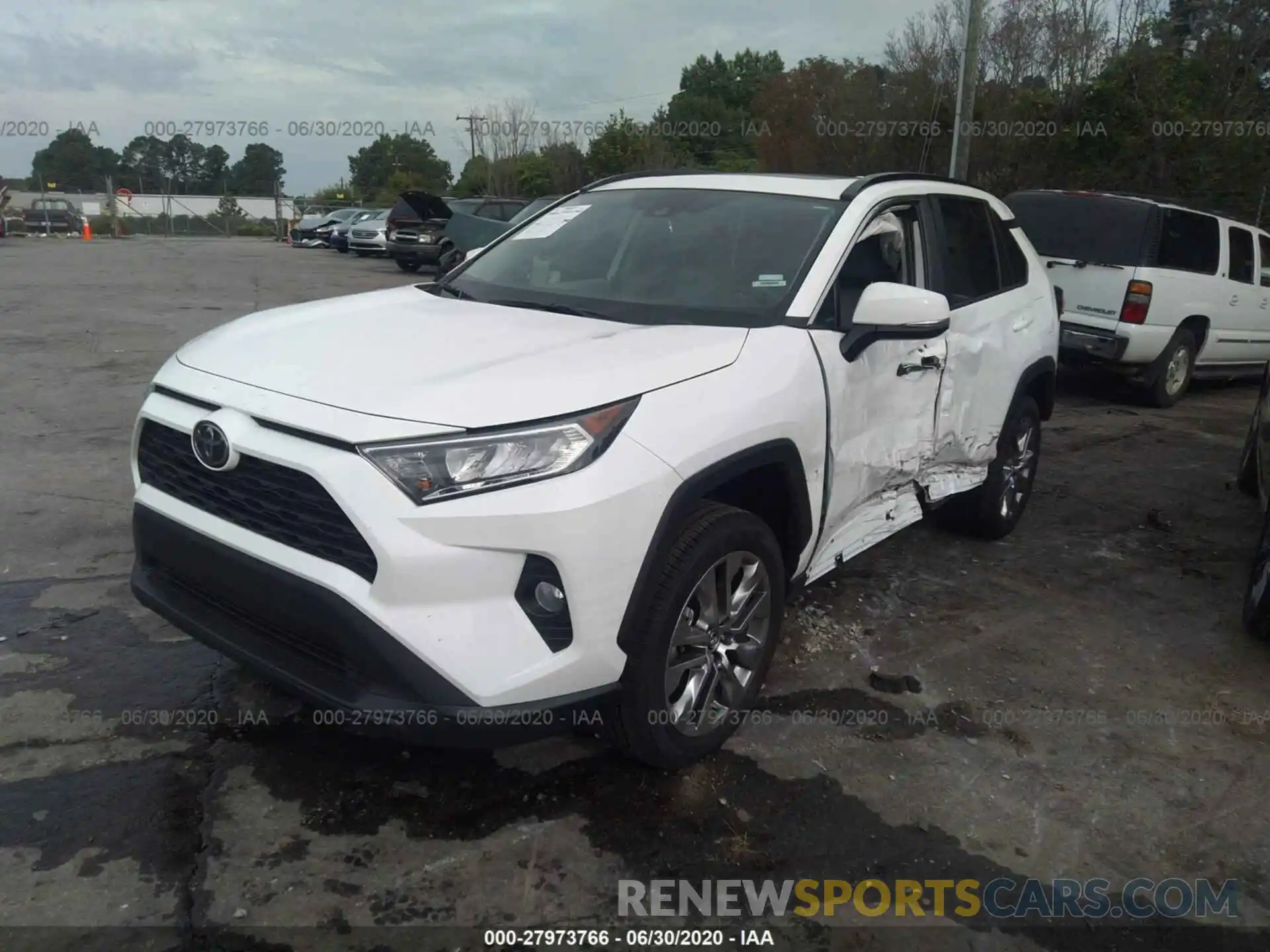 2 Photograph of a damaged car 2T3C1RFV7LC039266 TOYOTA RAV4 2020