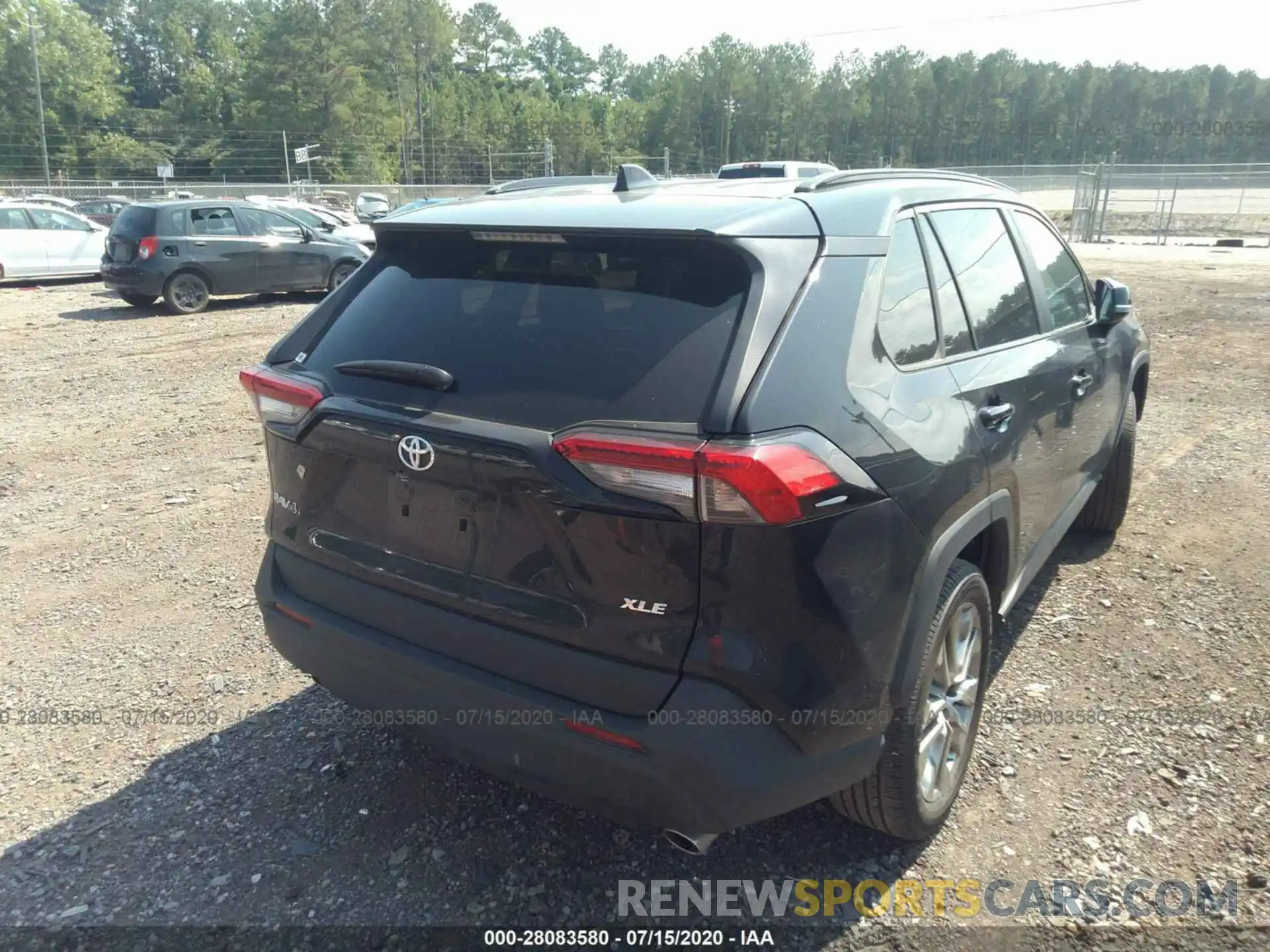 4 Photograph of a damaged car 2T3C1RFV7LC046184 TOYOTA RAV4 2020