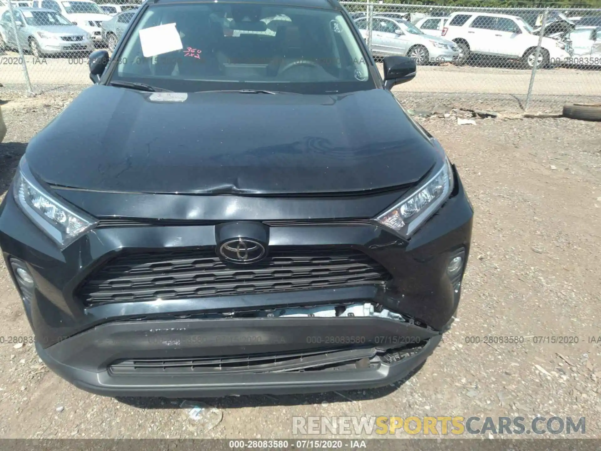 6 Photograph of a damaged car 2T3C1RFV7LC046184 TOYOTA RAV4 2020