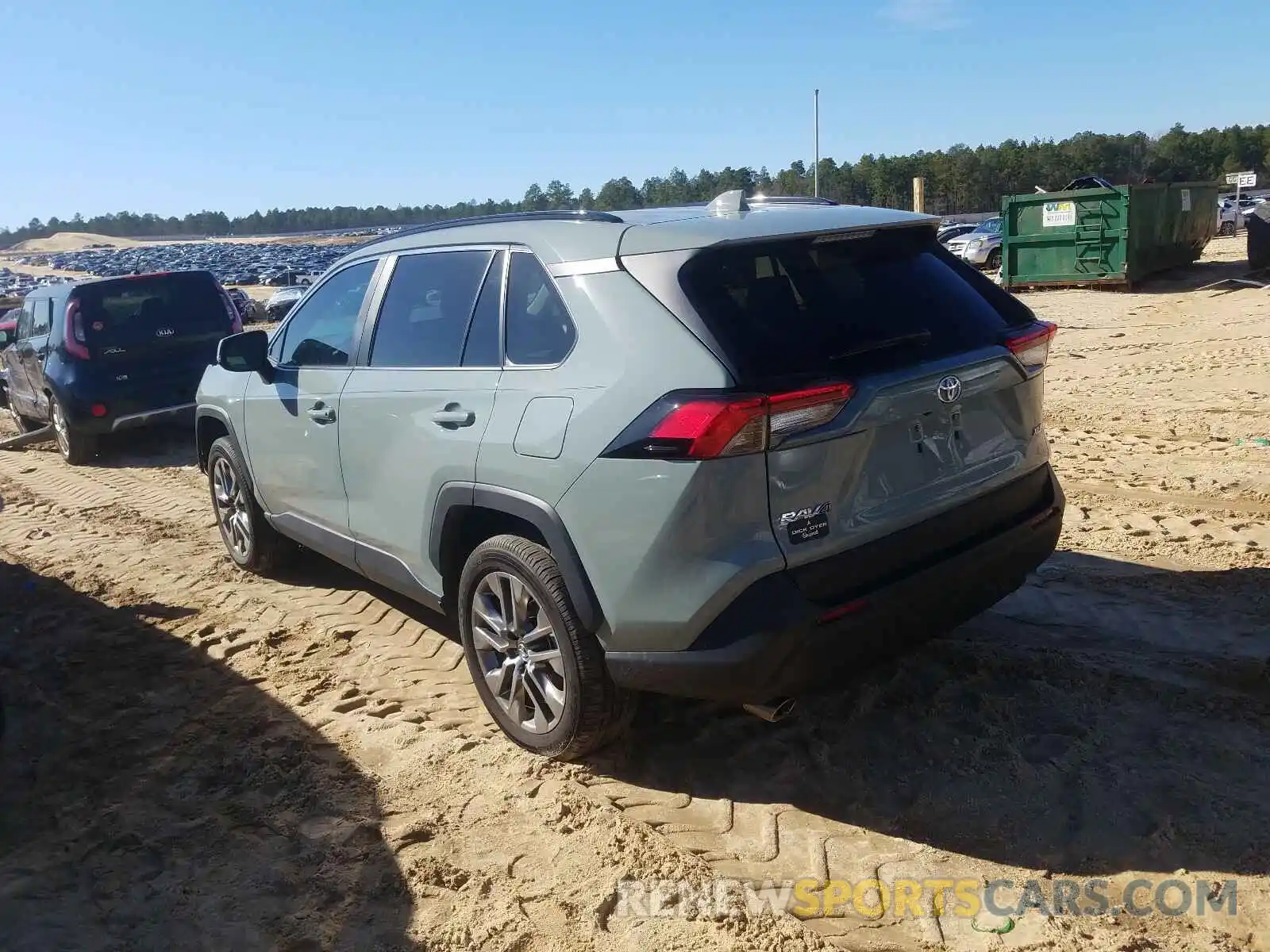 3 Photograph of a damaged car 2T3C1RFV7LC048923 TOYOTA RAV4 2020