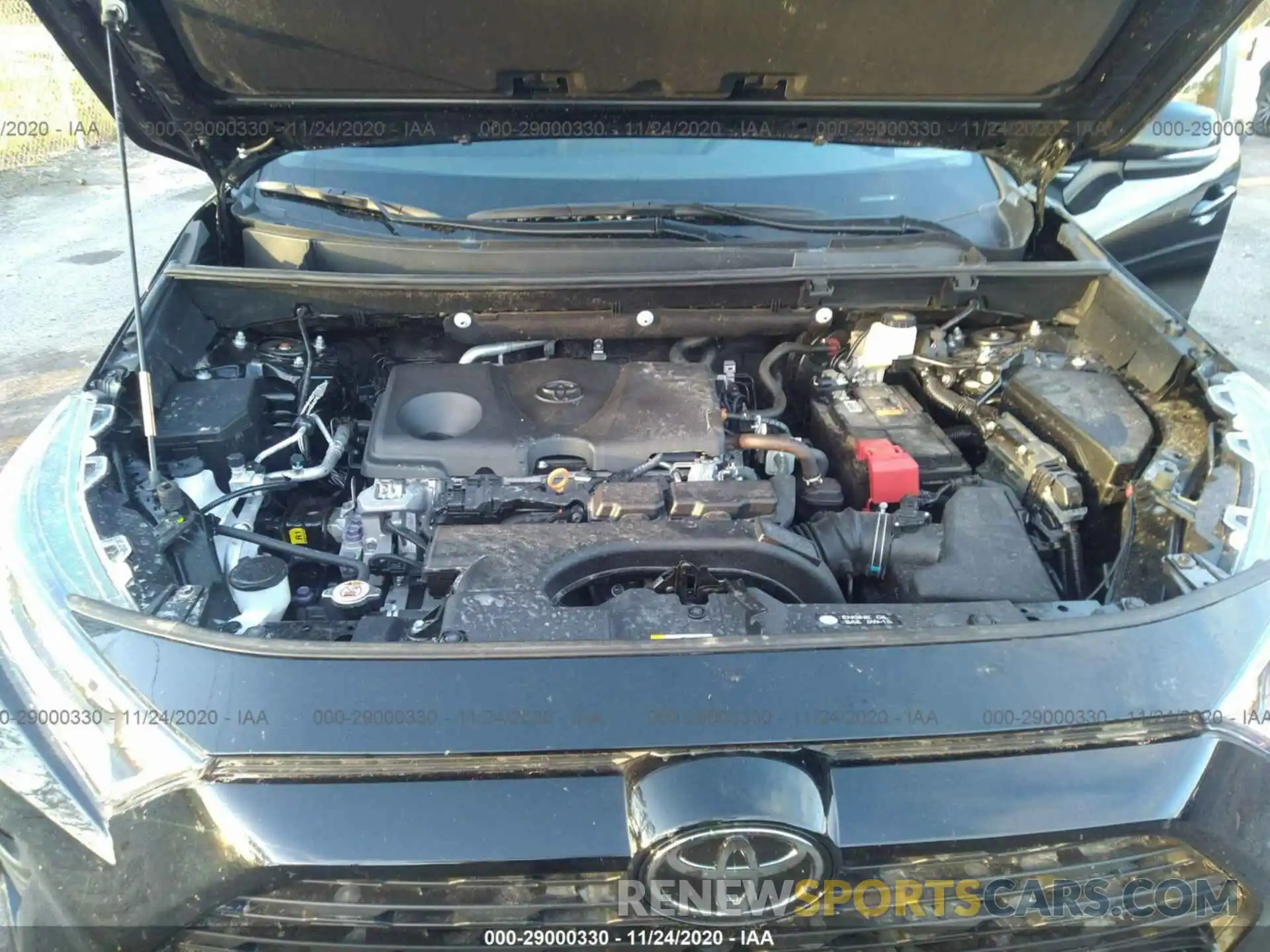 10 Фотография поврежденного автомобиля 2T3C1RFV7LC054897 TOYOTA RAV4 2020