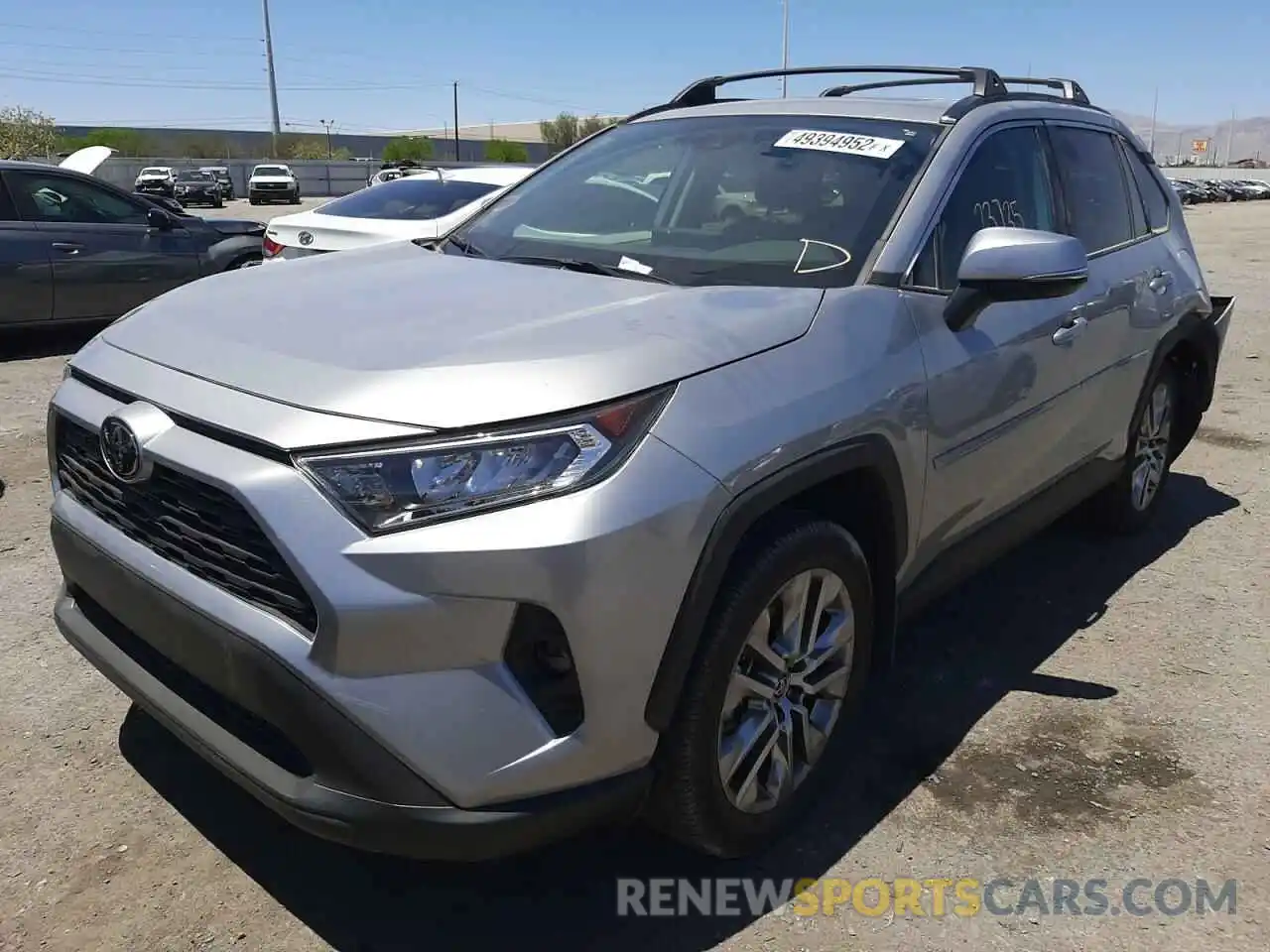 2 Photograph of a damaged car 2T3C1RFV7LC066063 TOYOTA RAV4 2020