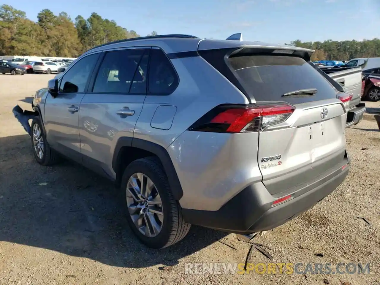 3 Photograph of a damaged car 2T3C1RFV7LC079606 TOYOTA RAV4 2020