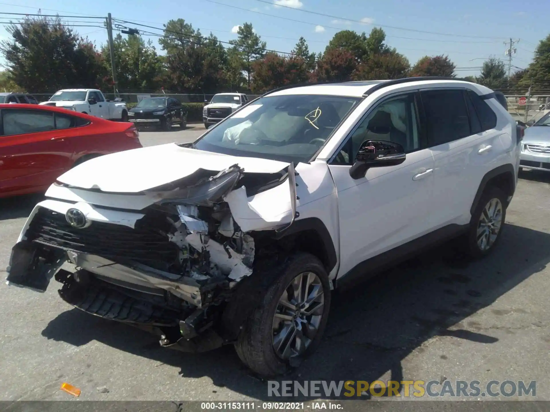 6 Photograph of a damaged car 2T3C1RFV7LC079881 TOYOTA RAV4 2020