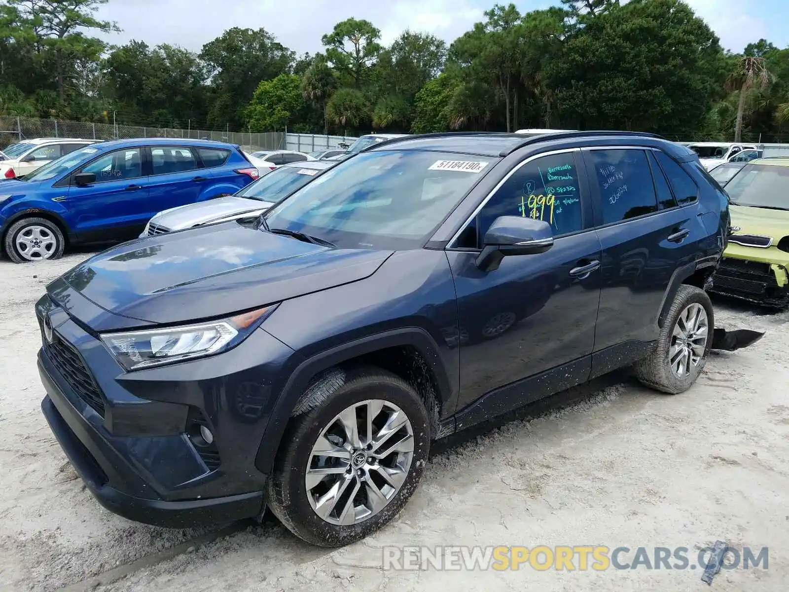 2 Photograph of a damaged car 2T3C1RFV7LW058558 TOYOTA RAV4 2020