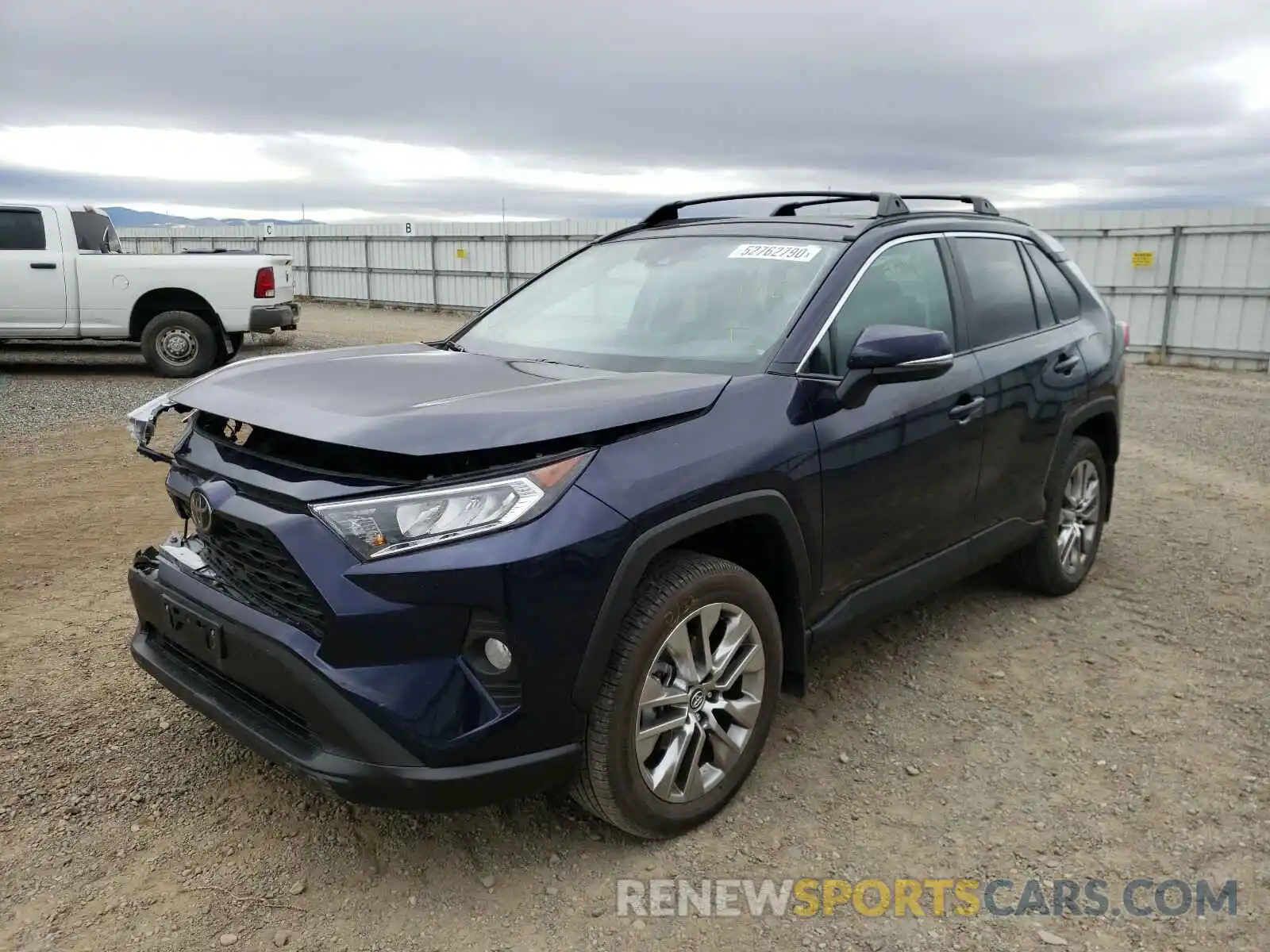 2 Photograph of a damaged car 2T3C1RFV7LW068118 TOYOTA RAV4 2020