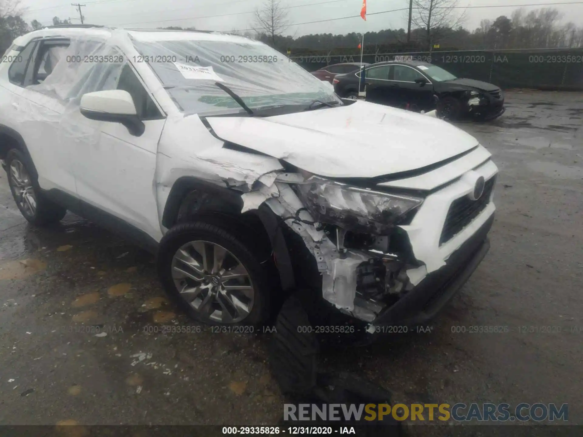 6 Photograph of a damaged car 2T3C1RFV8LC038594 TOYOTA RAV4 2020