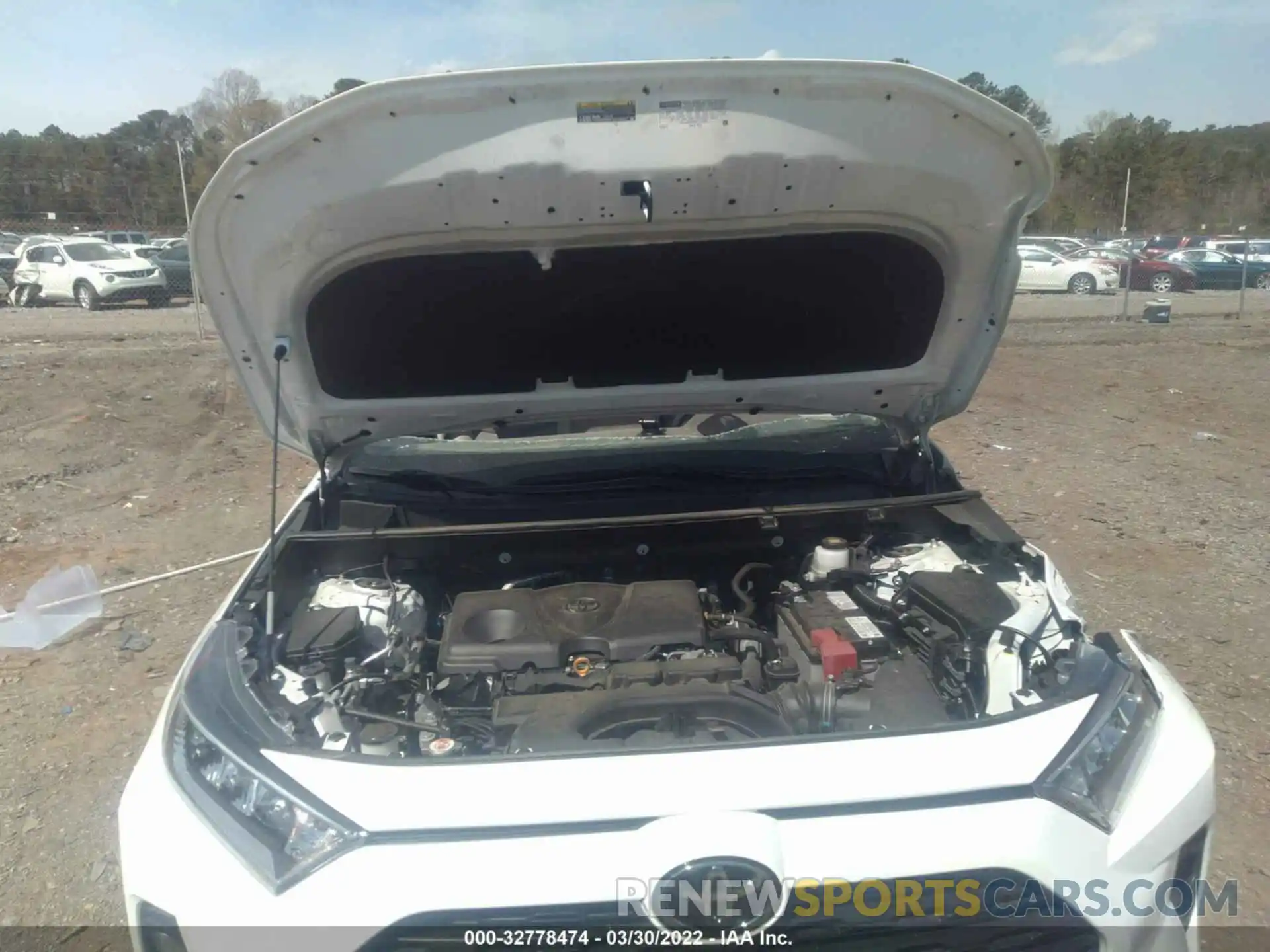 10 Фотография поврежденного автомобиля 2T3C1RFV8LC082630 TOYOTA RAV4 2020