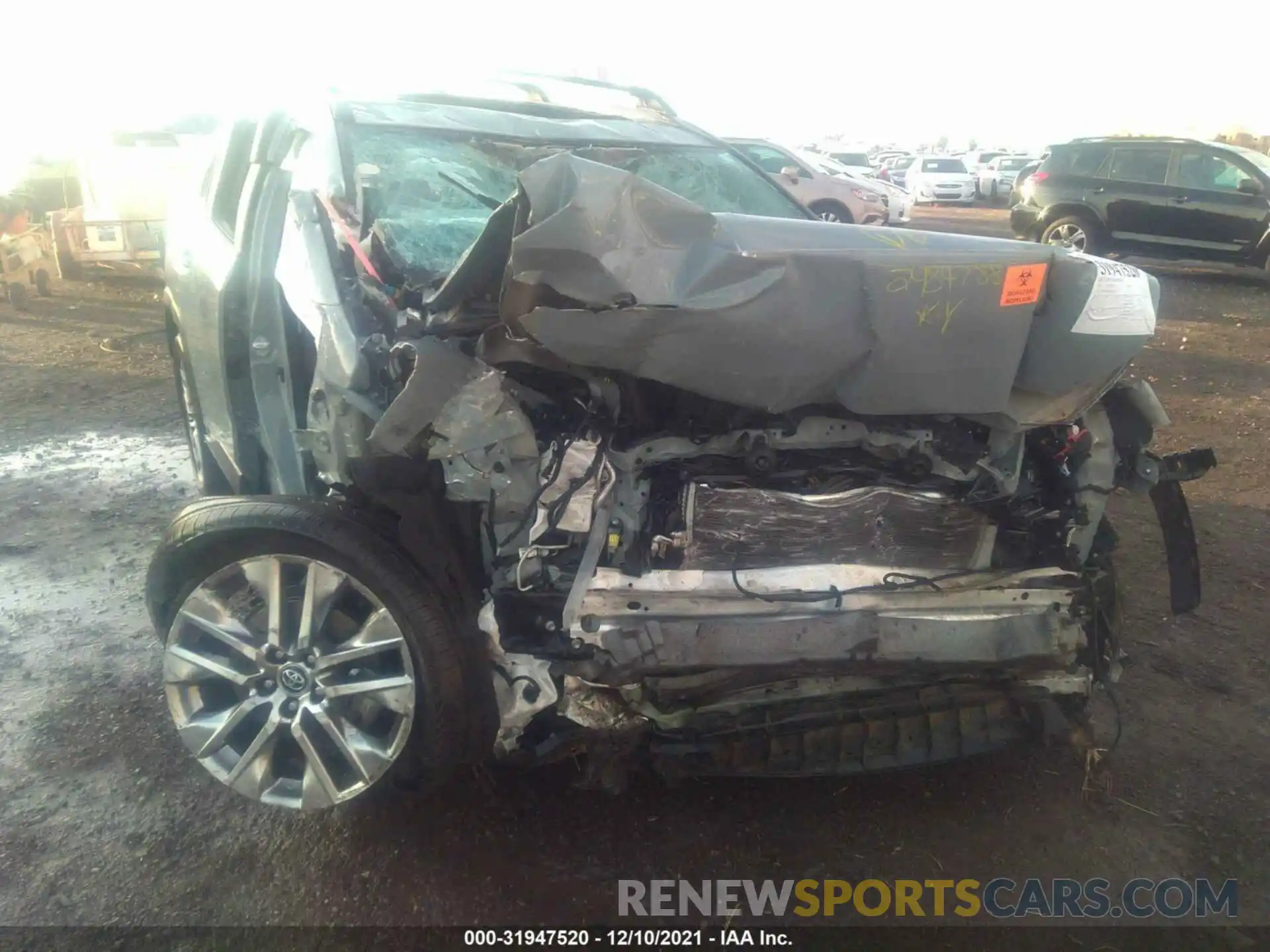 6 Photograph of a damaged car 2T3C1RFV8LW072923 TOYOTA RAV4 2020