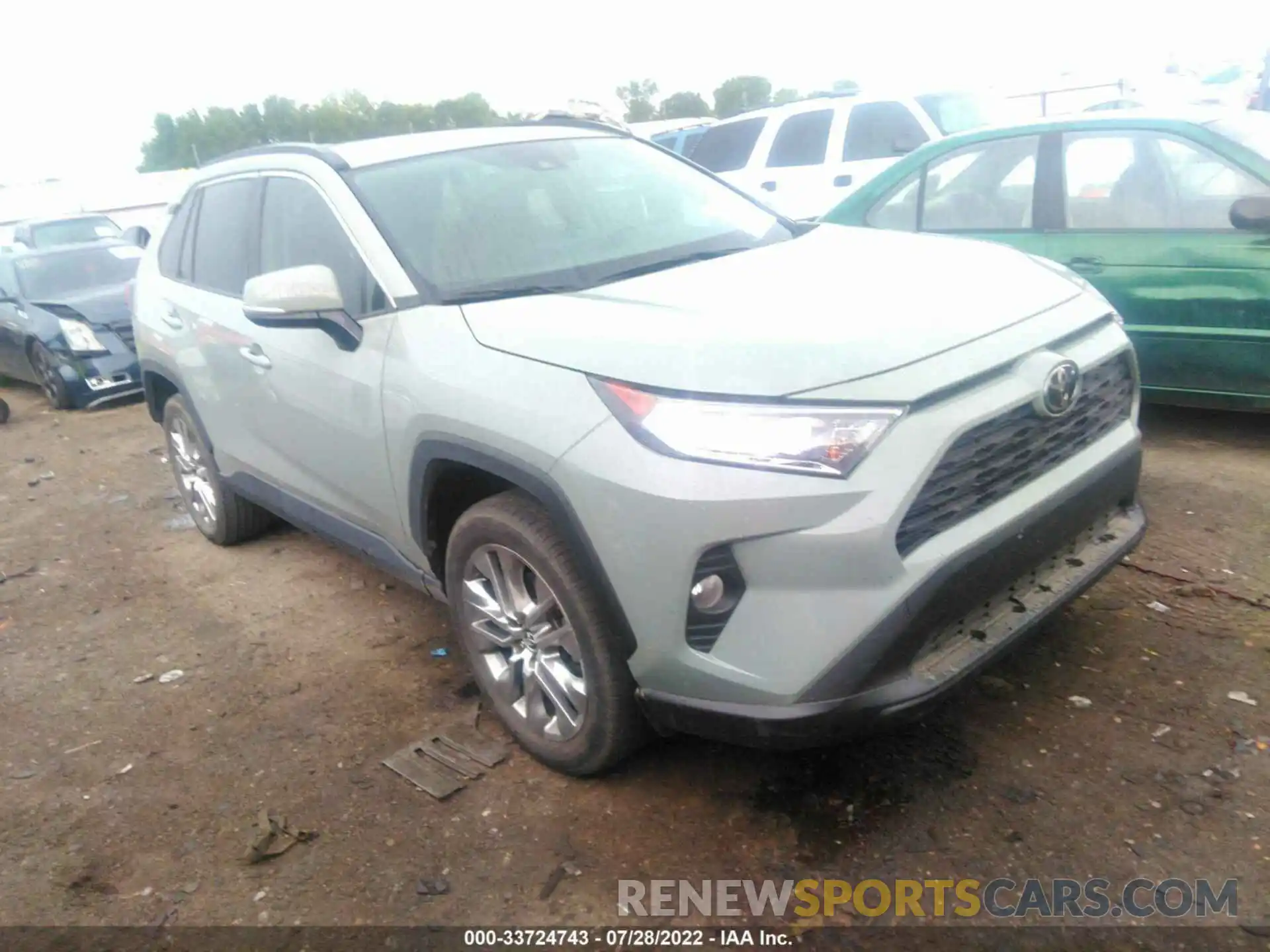 1 Фотография поврежденного автомобиля 2T3C1RFV8LW091312 TOYOTA RAV4 2020