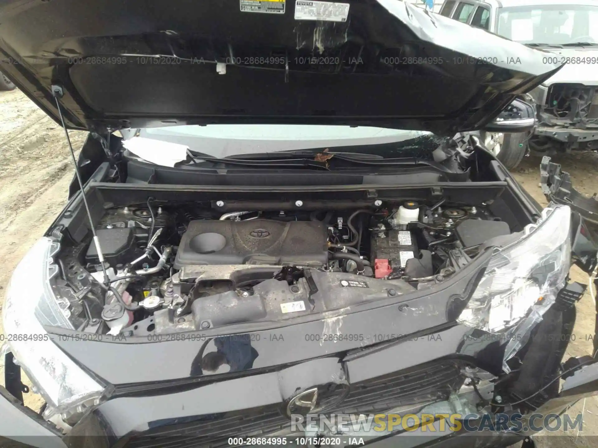 10 Фотография поврежденного автомобиля 2T3C1RFV9LC058403 TOYOTA RAV4 2020