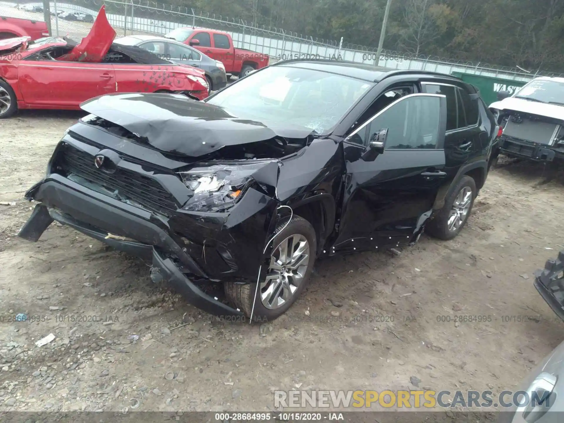 2 Photograph of a damaged car 2T3C1RFV9LC058403 TOYOTA RAV4 2020