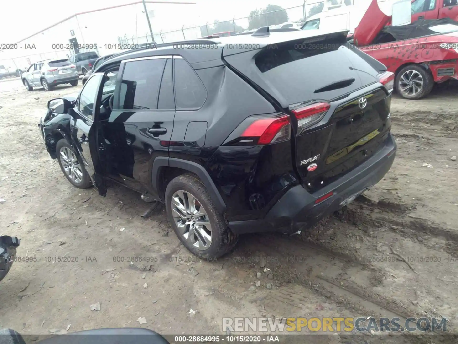 3 Photograph of a damaged car 2T3C1RFV9LC058403 TOYOTA RAV4 2020