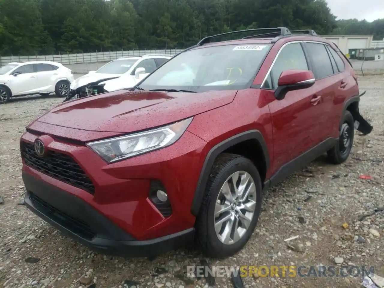 2 Photograph of a damaged car 2T3C1RFV9LC069076 TOYOTA RAV4 2020