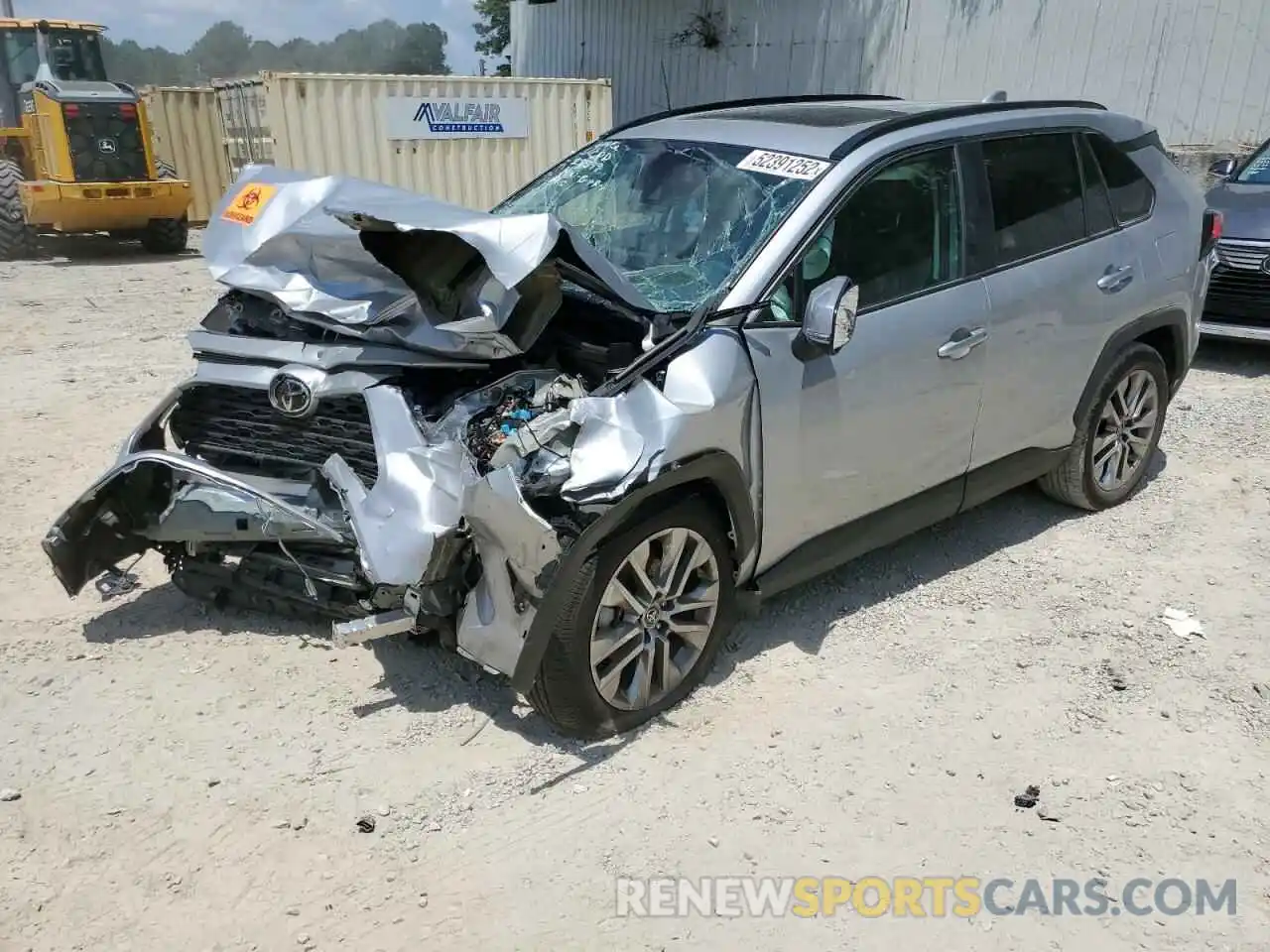 2 Photograph of a damaged car 2T3C1RFV9LW065625 TOYOTA RAV4 2020