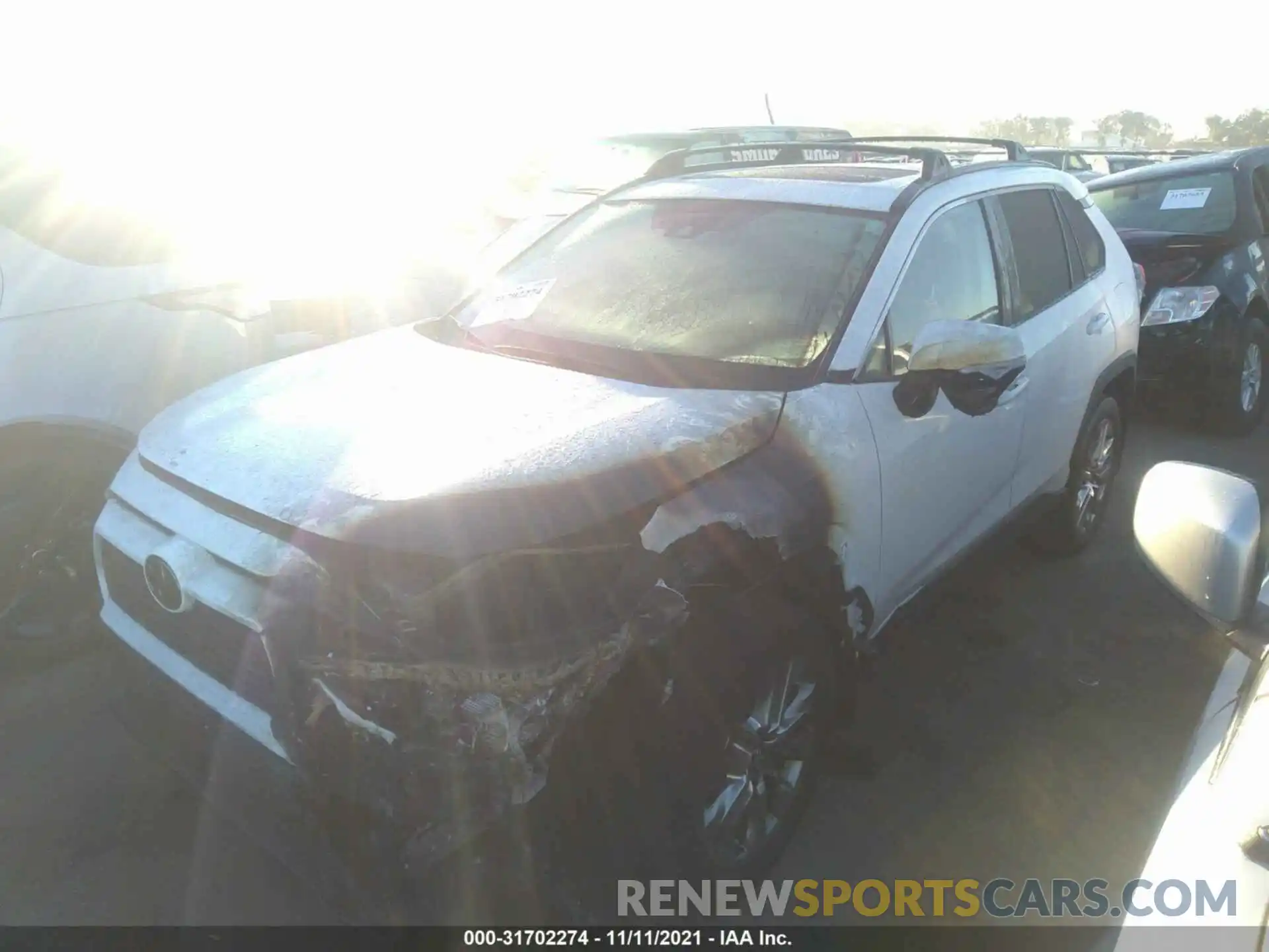 2 Photograph of a damaged car 2T3C1RFV9LW087074 TOYOTA RAV4 2020